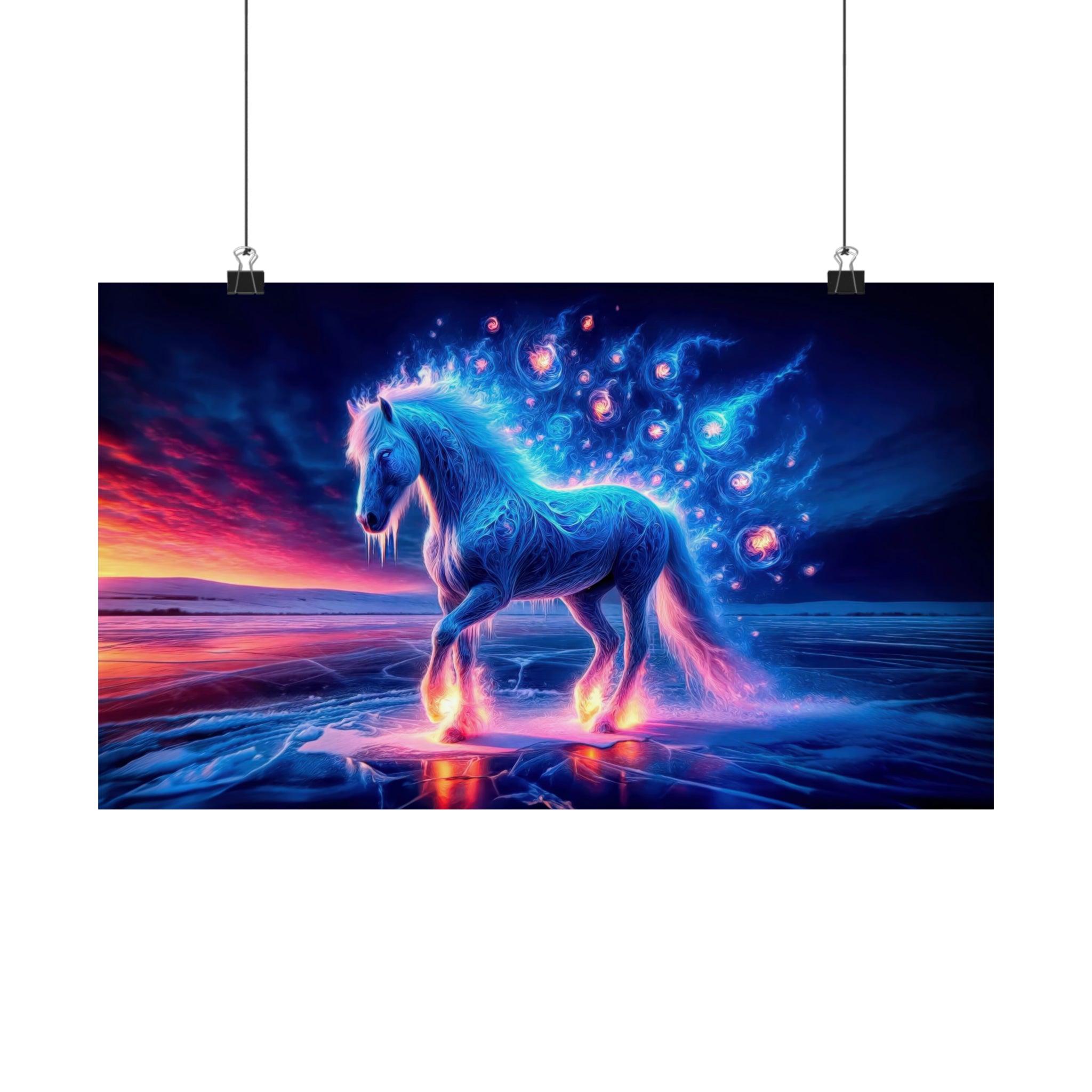 The Icicle-Maned Myth Poster