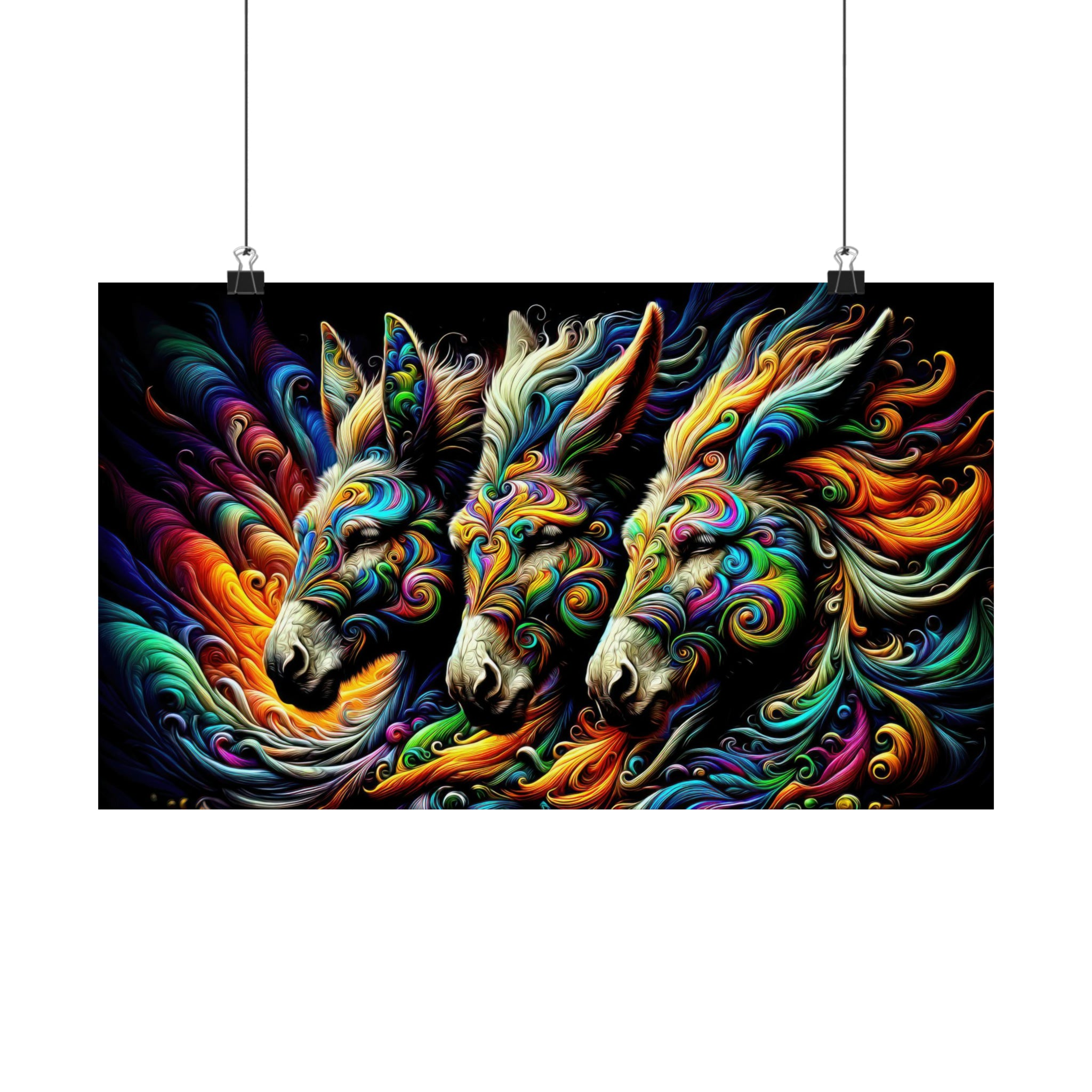 Tríada de hipnóticos Hee-Haws Póster