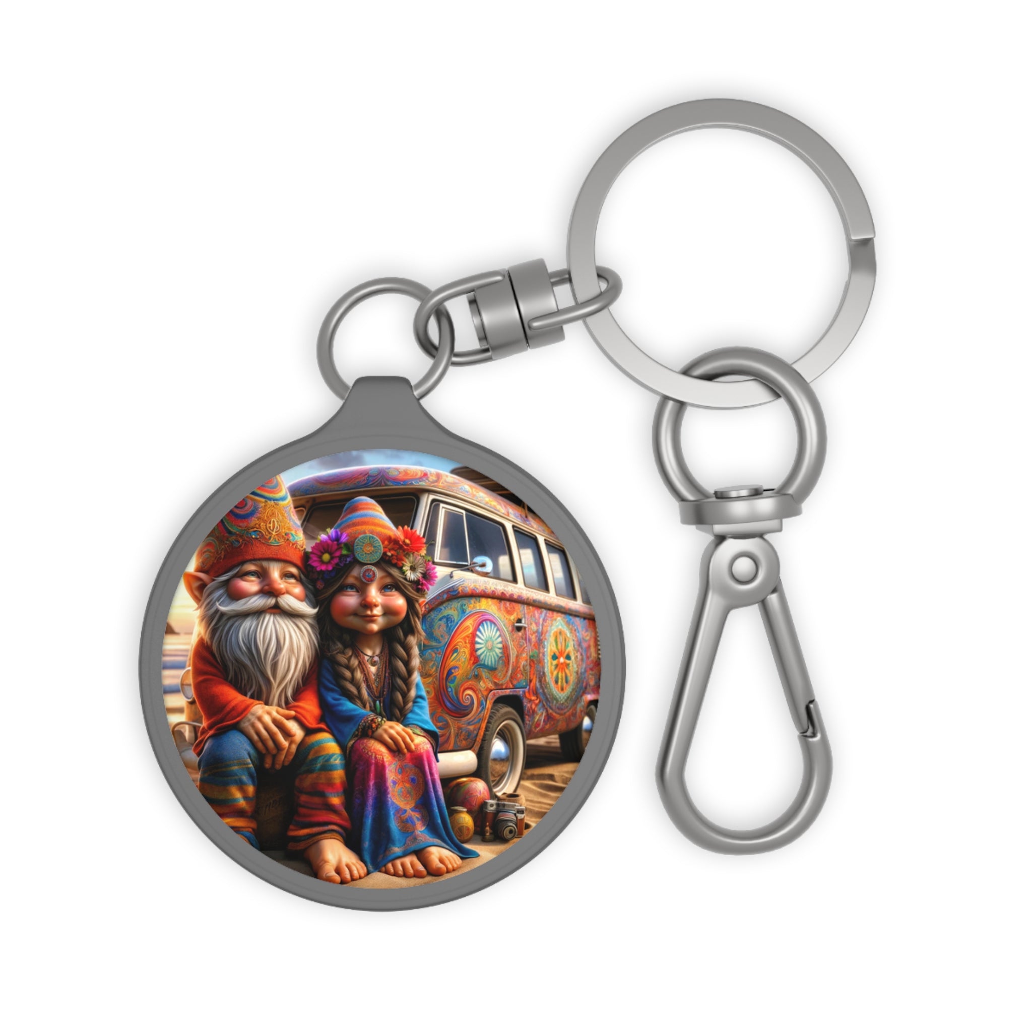 Nomadic Whimsy Keyring Tag