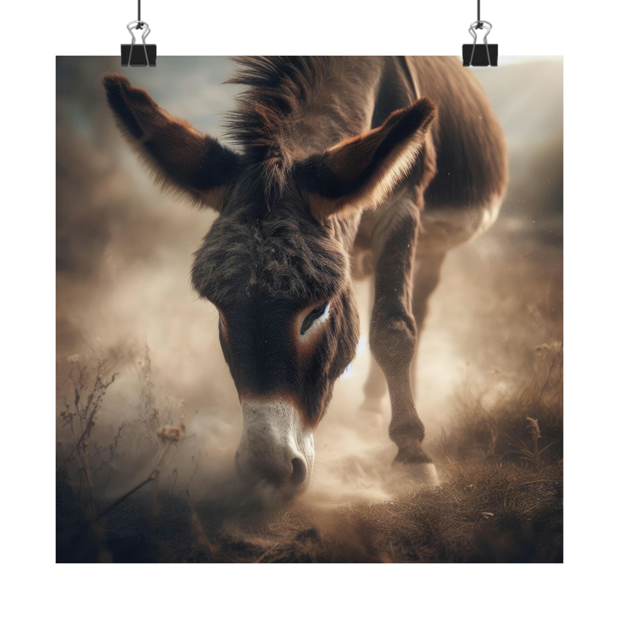 Through the Dusty Lens Poster