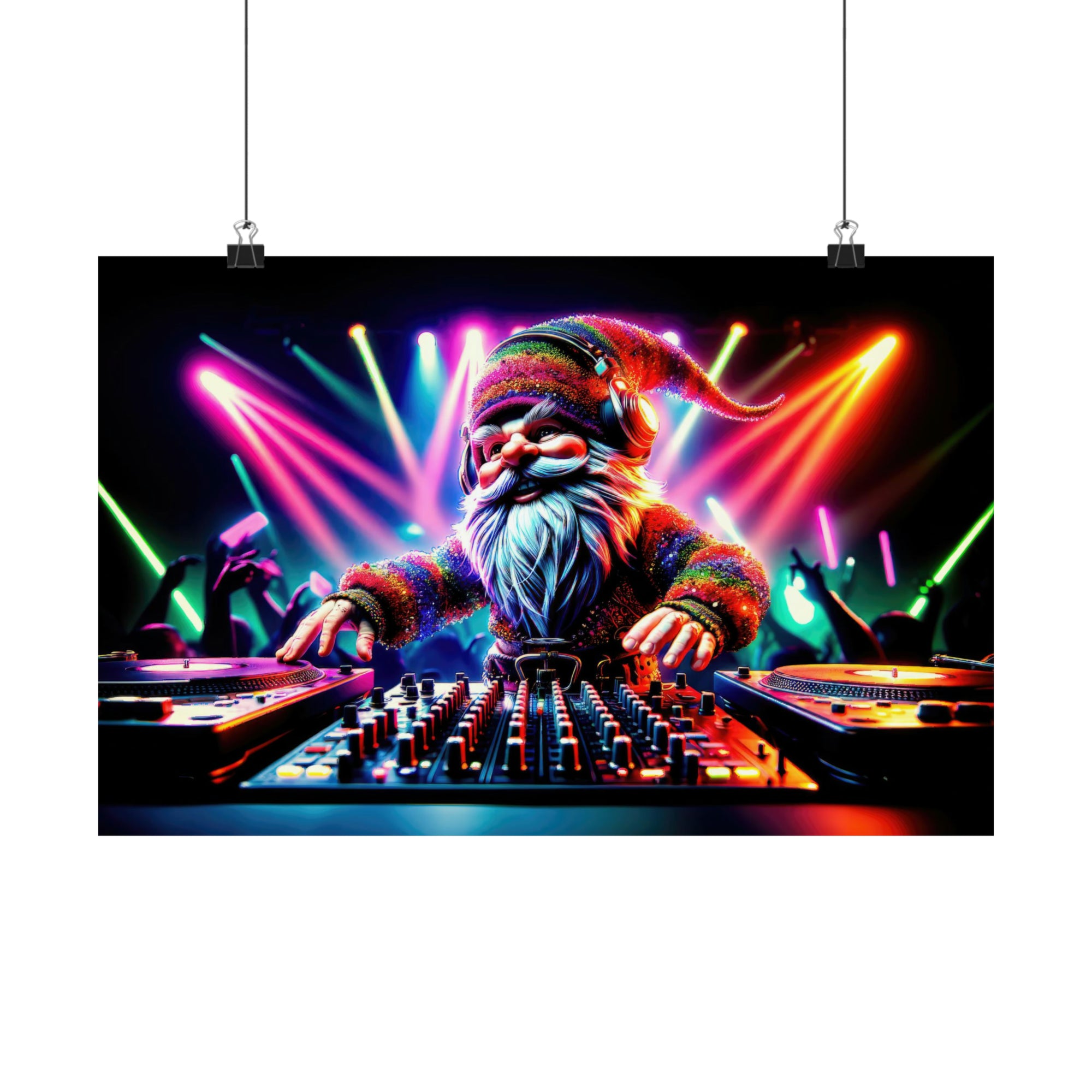 DJ Gnomes A Lot Poster