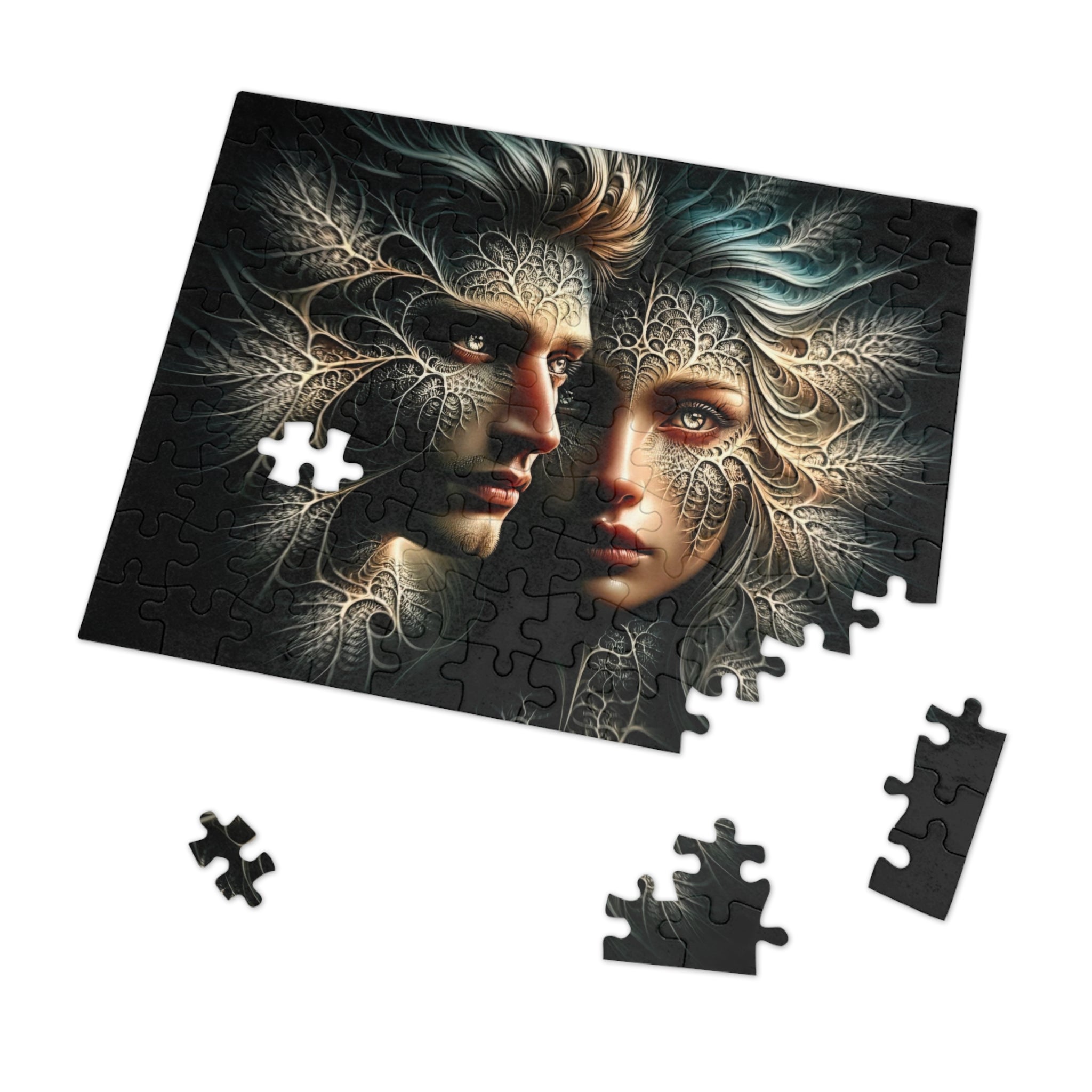 Puzzle des âmes en miroir