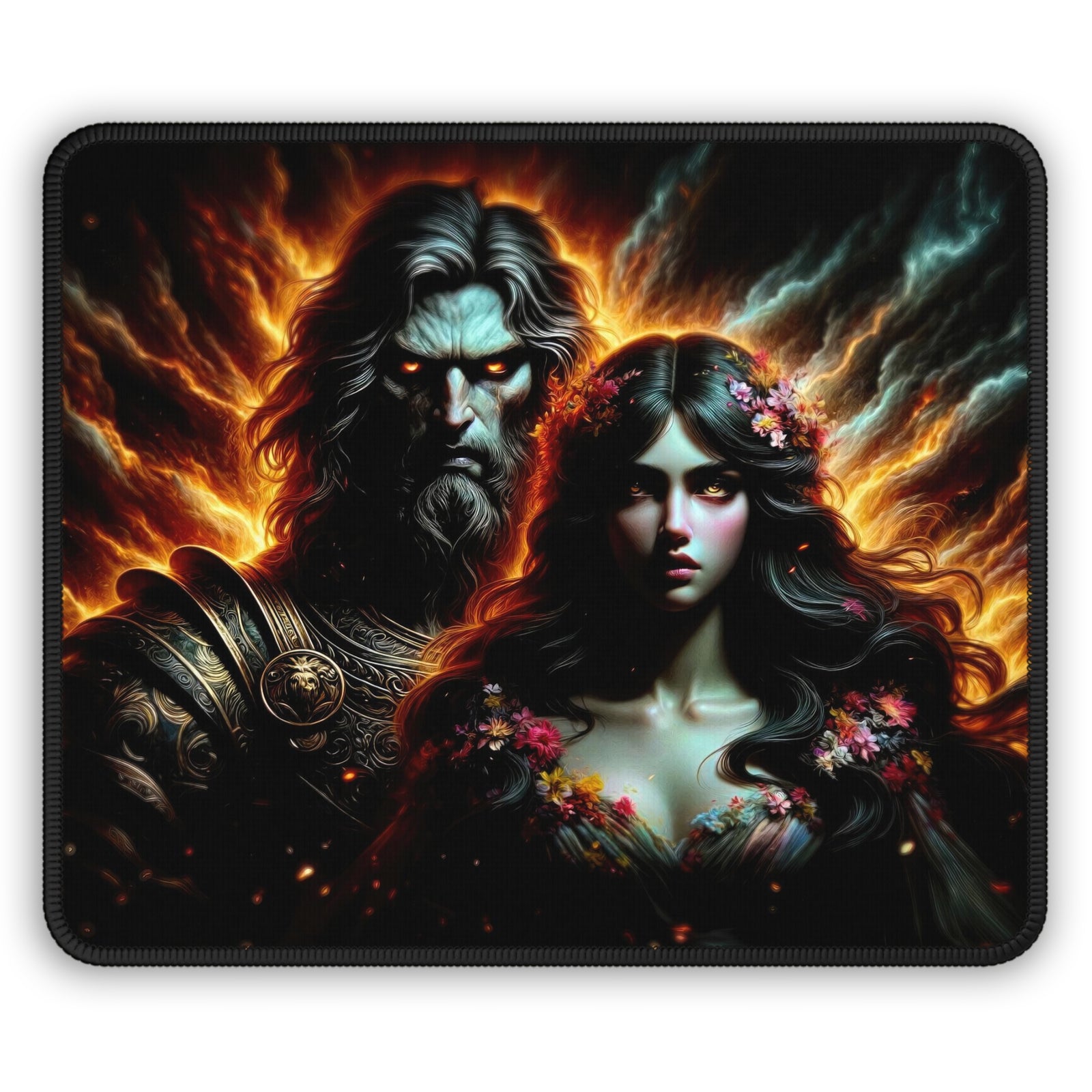Divine Dichotomy Gaming Mouse Pad