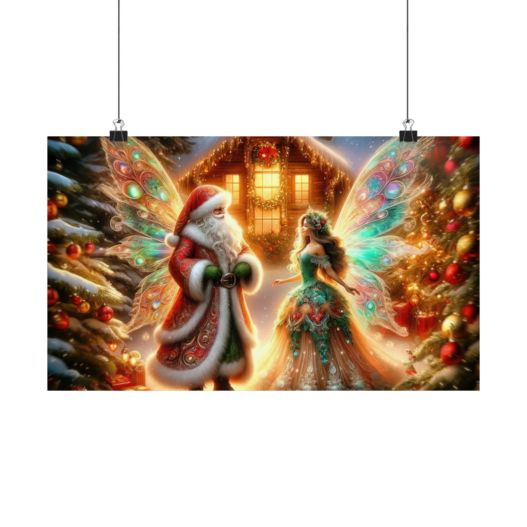 Un conte de fées de givre et de paillettes Poster