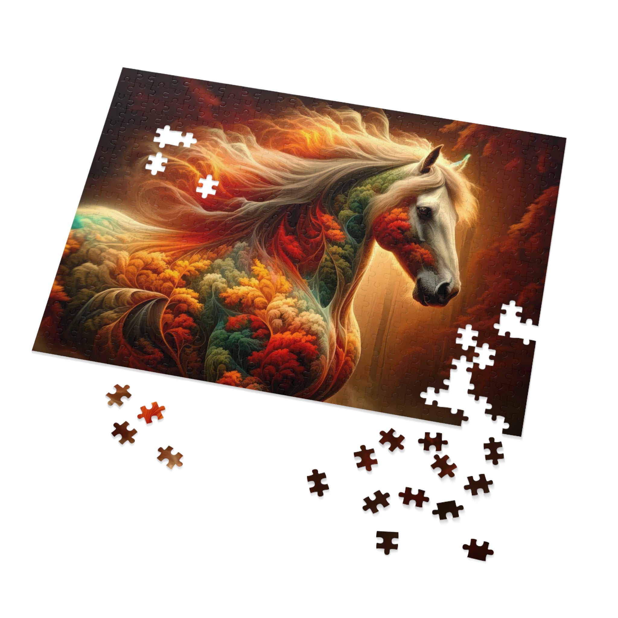 The Equine Illusion Puzzle