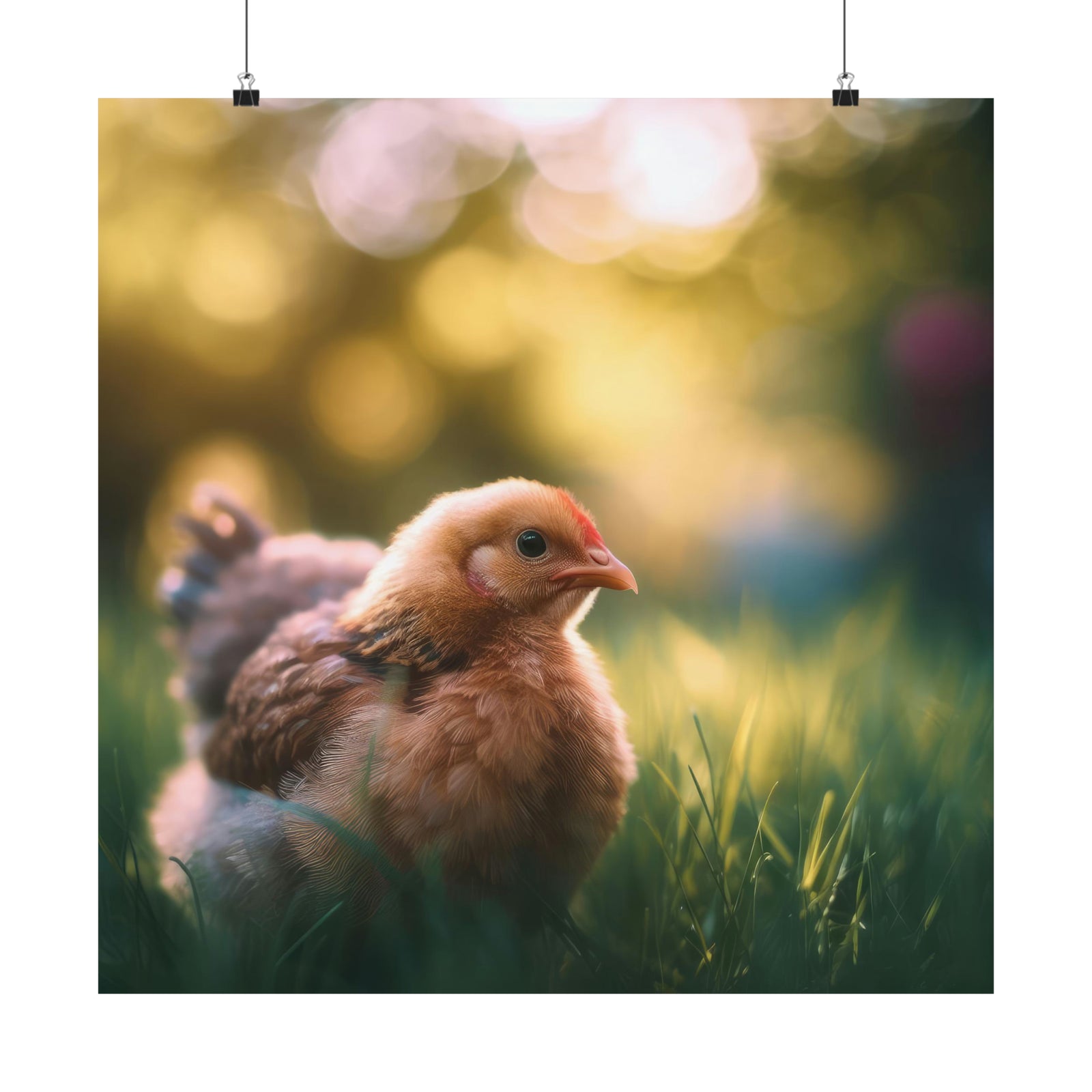 Hen House Happiness Poster