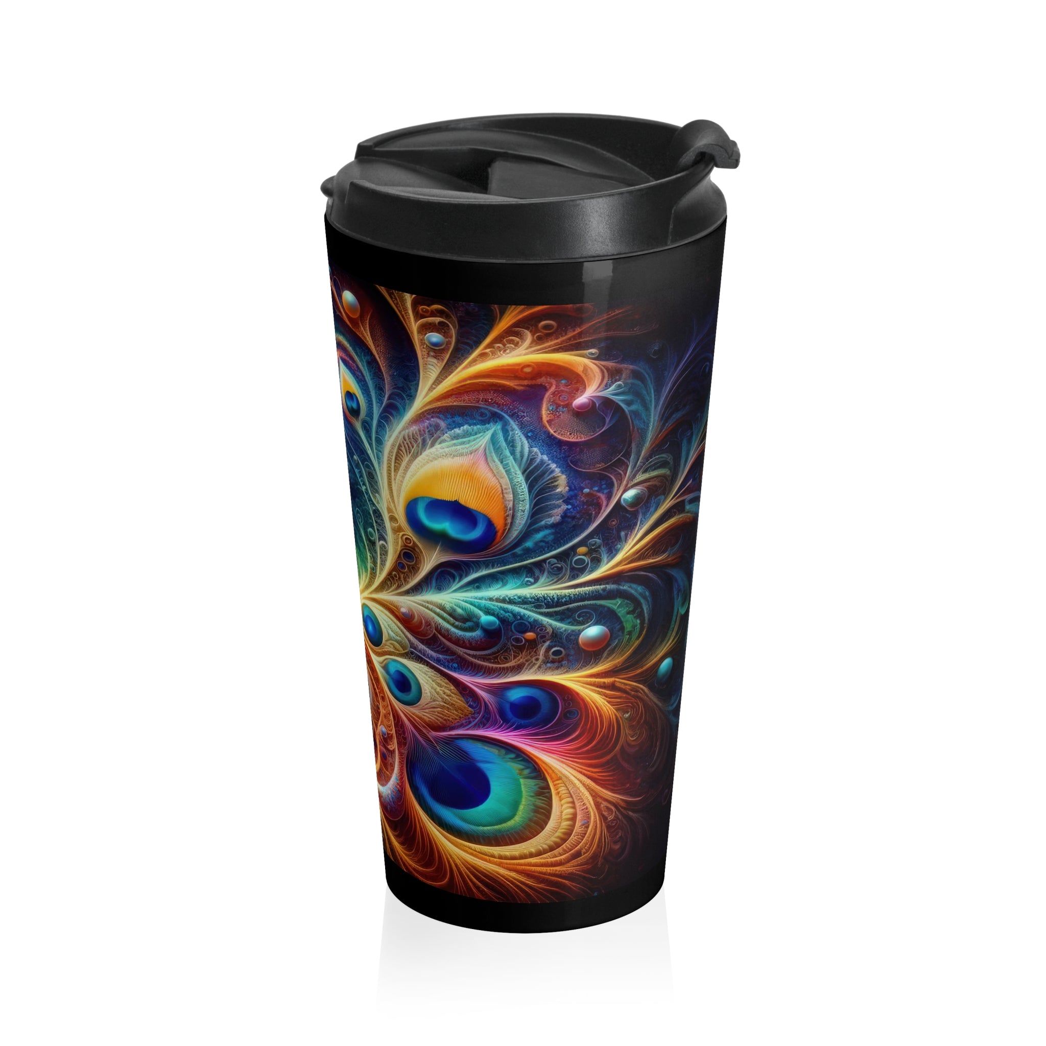 Sinfonía Cosmos Quill Taza de viaje