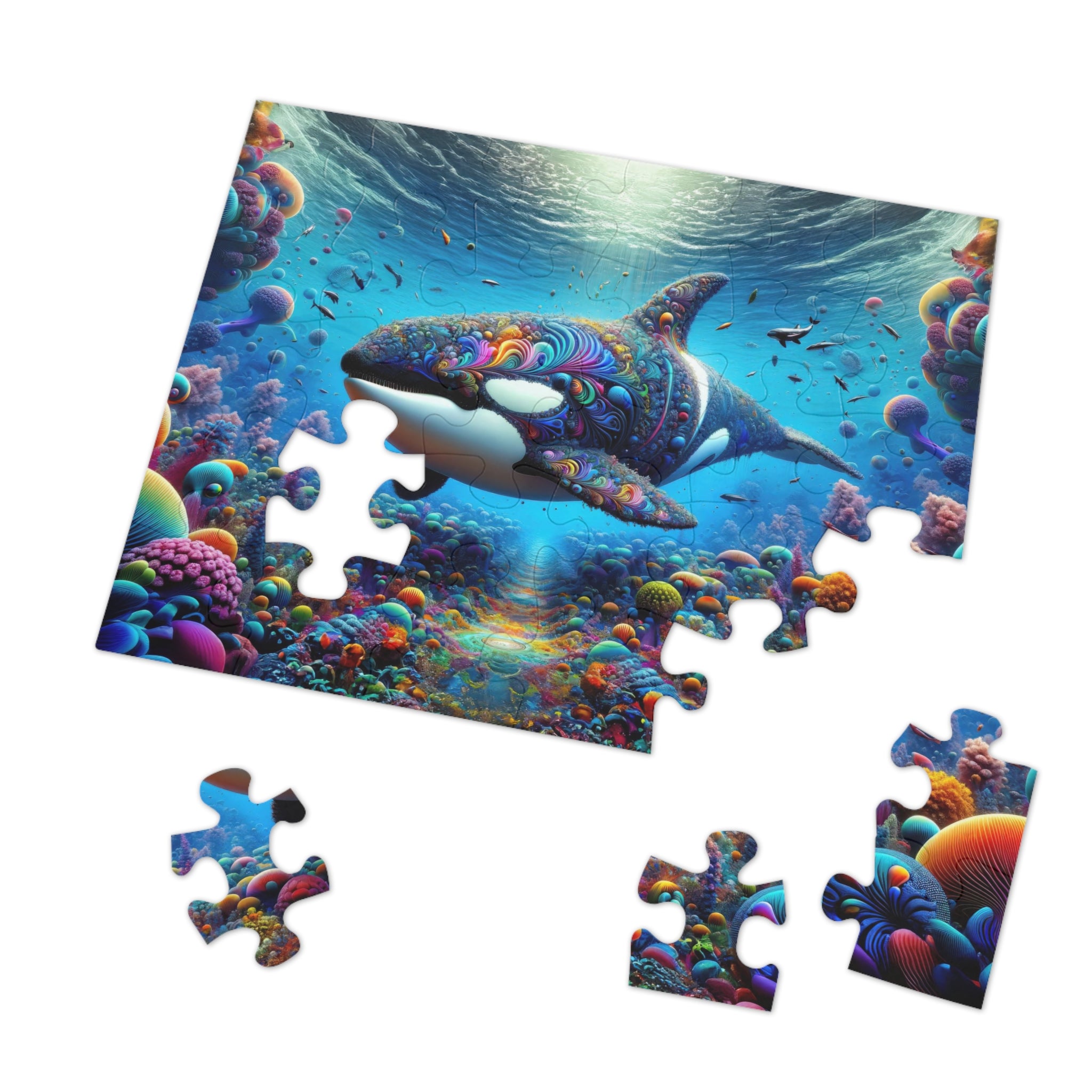 Orca Odyssey en el Coral Cosmos Puzzle