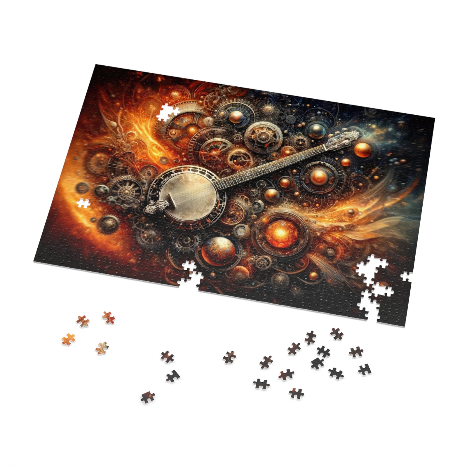 An Elegy of Cogs and Chords Jigsaw Puzzle