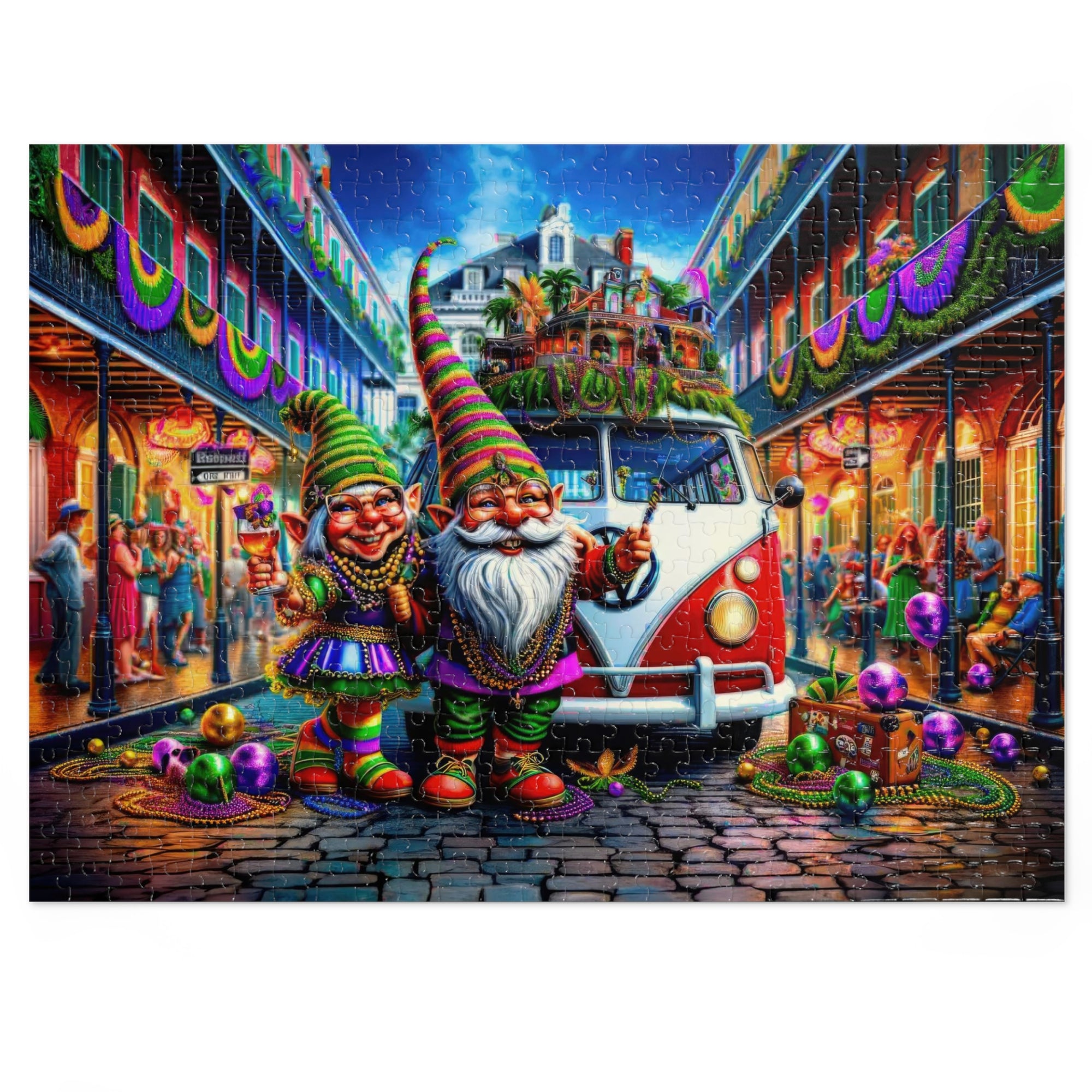 Lillianna and Hemsworth's Mardi Gras Vacation Puzzle