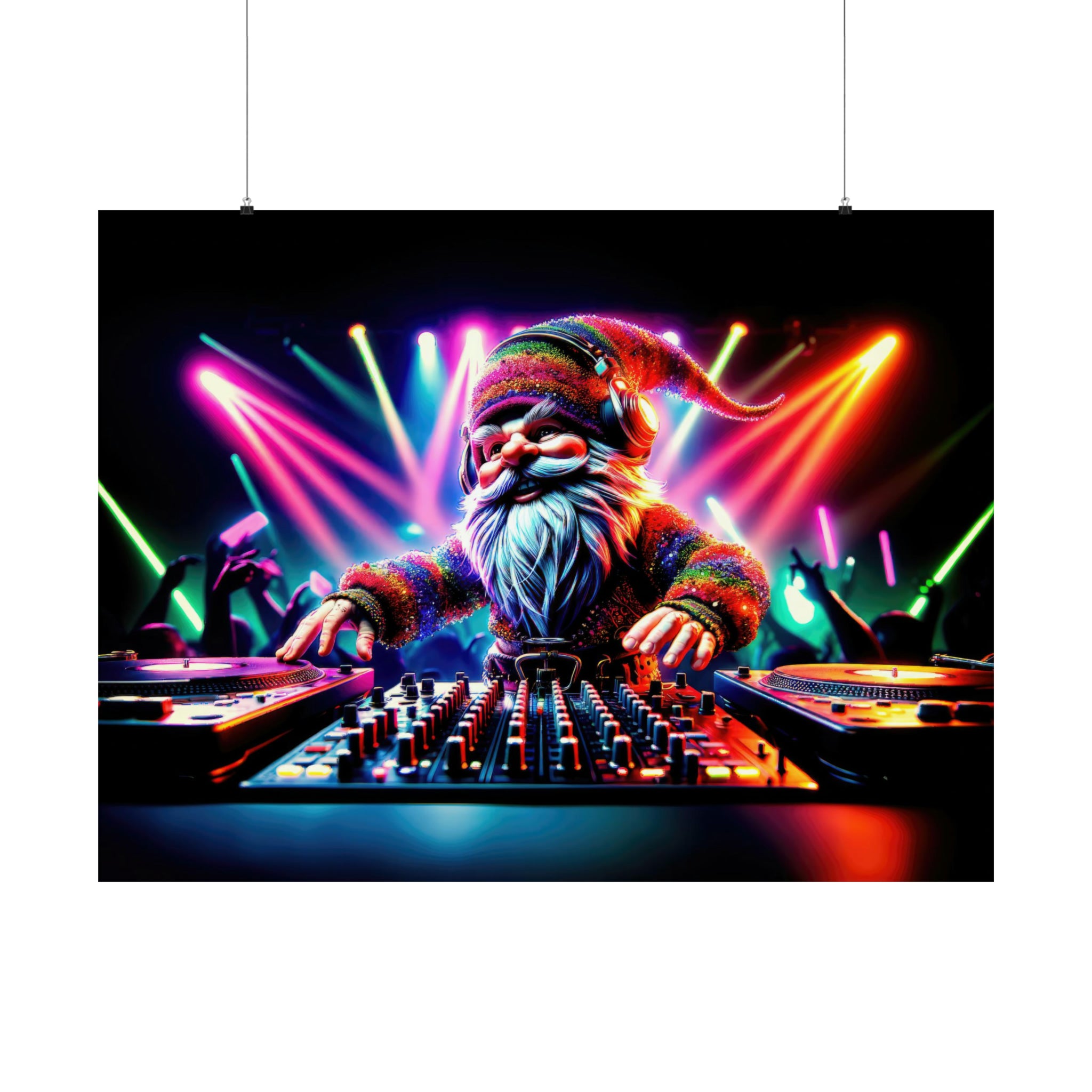 DJ Gnomes A Lot Poster