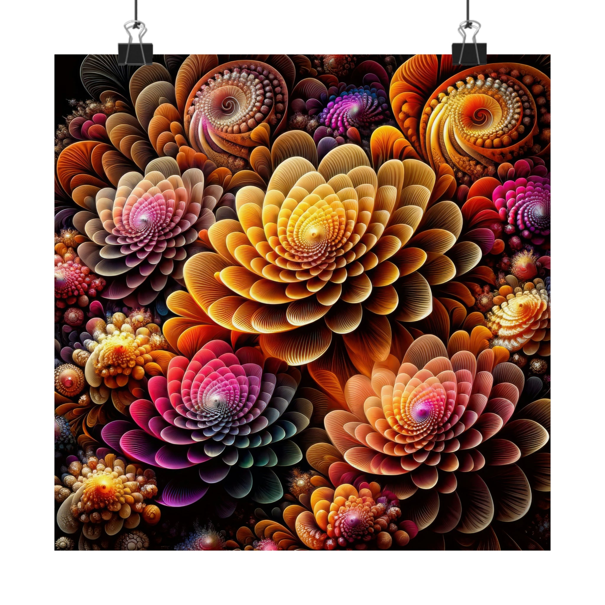 L'épanouissement de Fibonacci Poster