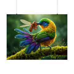 The Colorful Hunter Poster