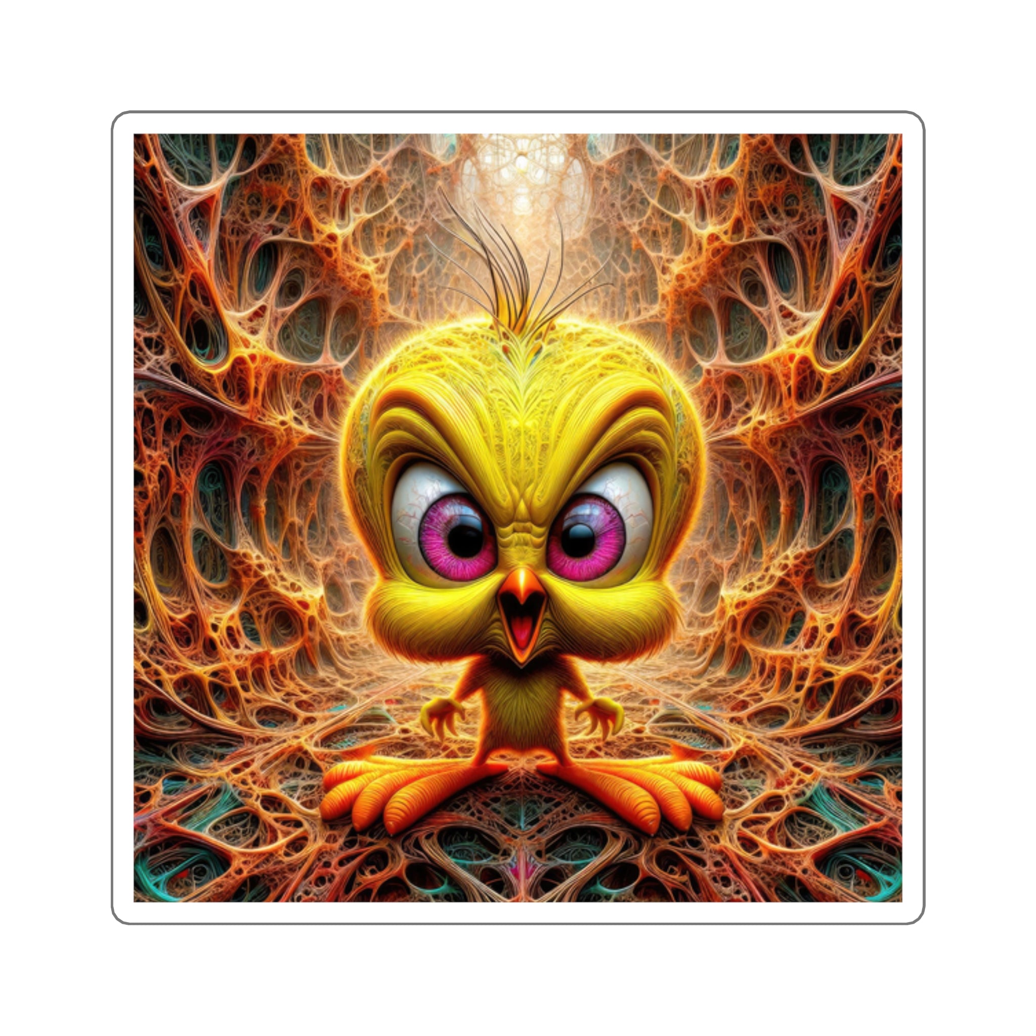 The Malevolent Mirth of Twisted Tweety Stickers