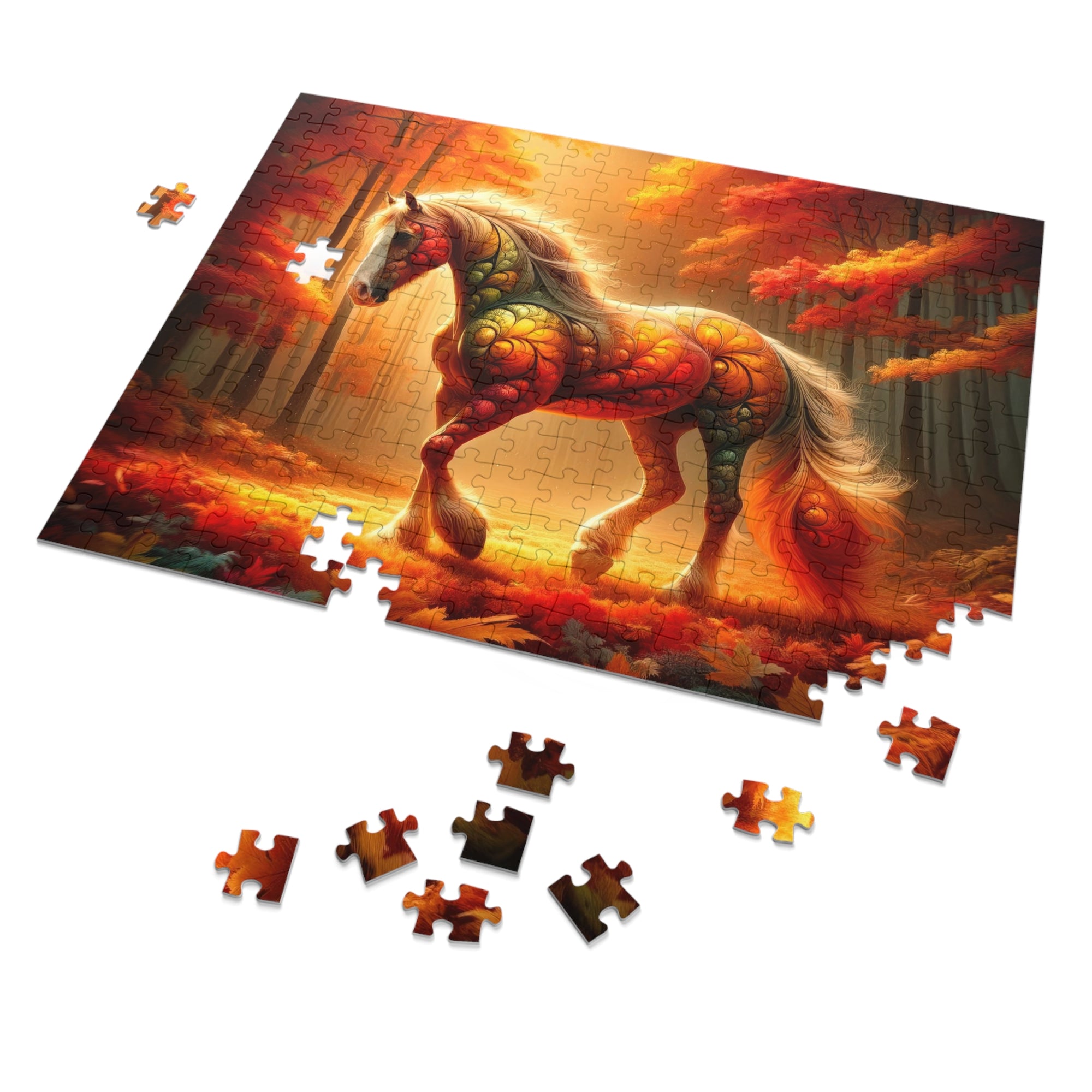 Autumn's Enchanted Steed Puzzle