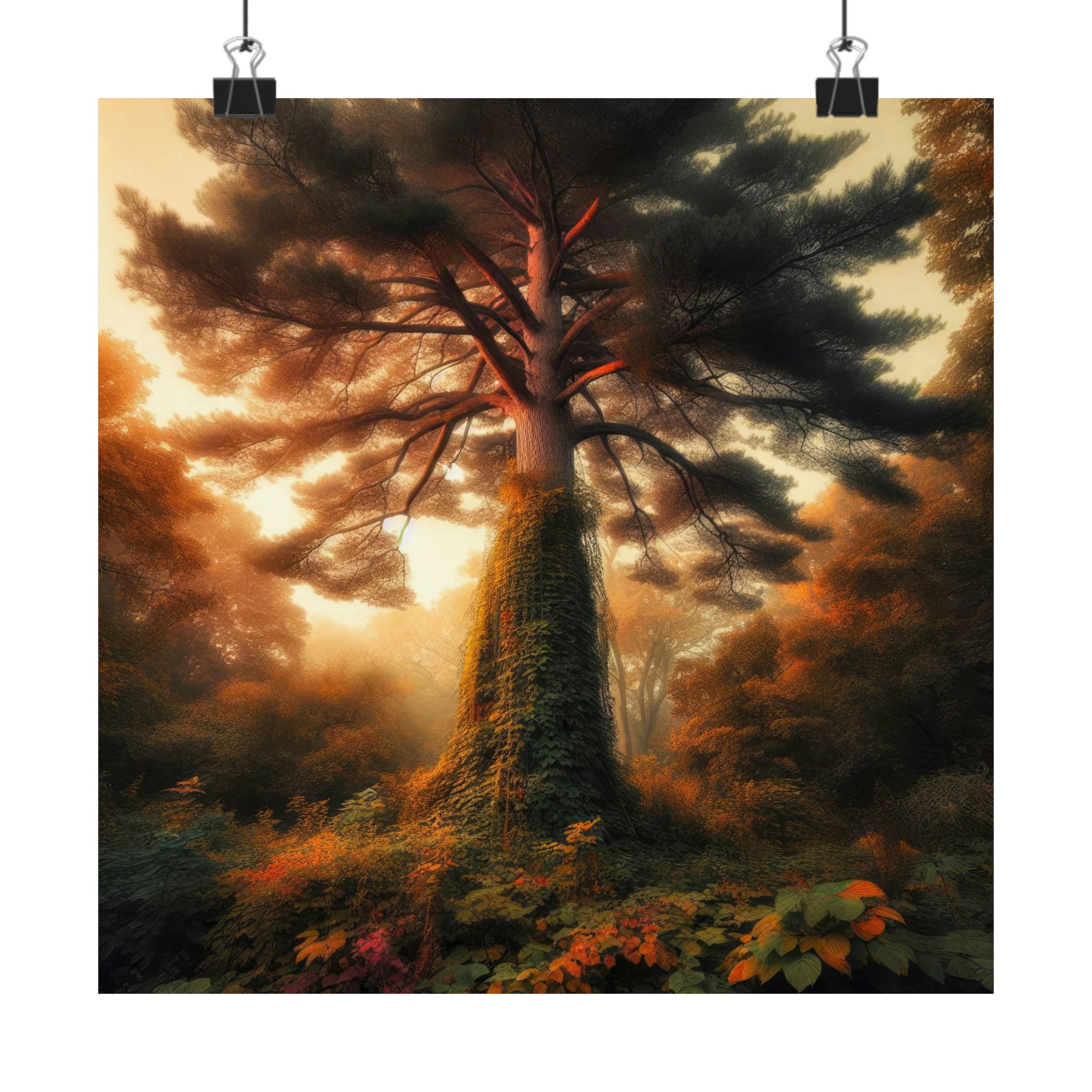 Grande Tapisserie d'Automne Poster