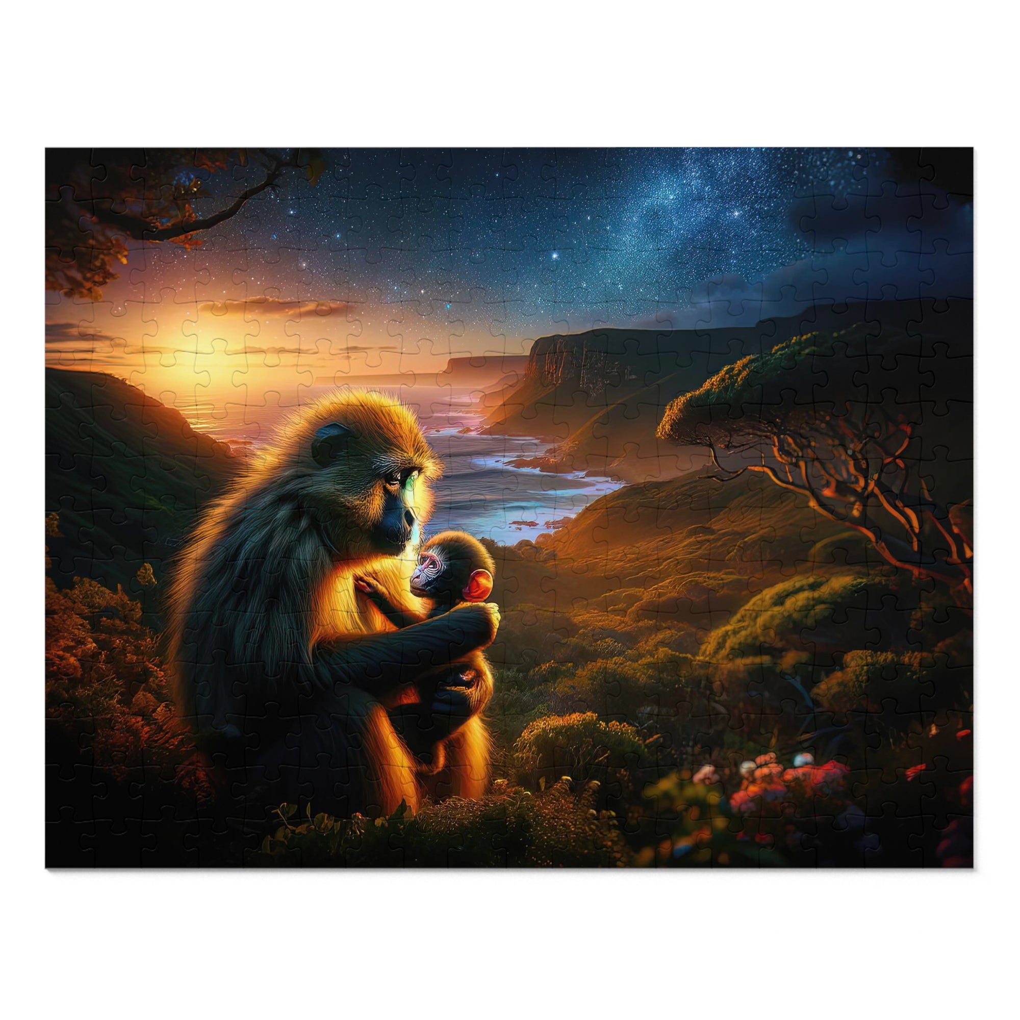 The Cradle of Dawn's First Light Jigsaw Puzzle