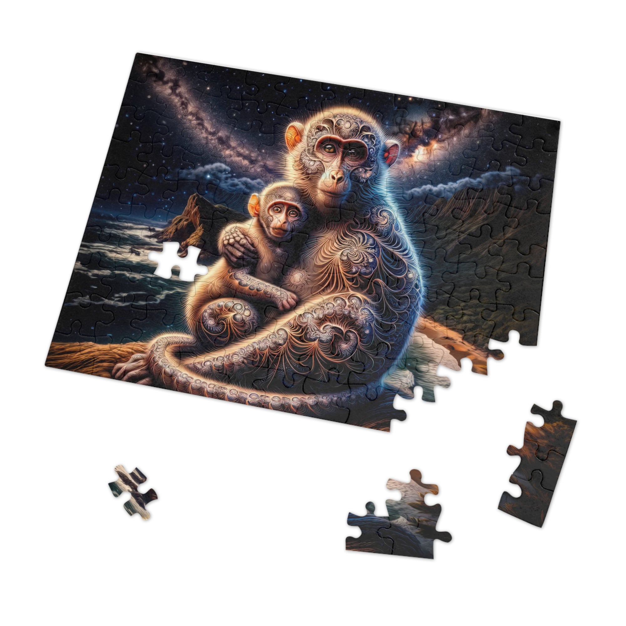 Infinity in a Mother's Embrace Jigsaw Puzzle