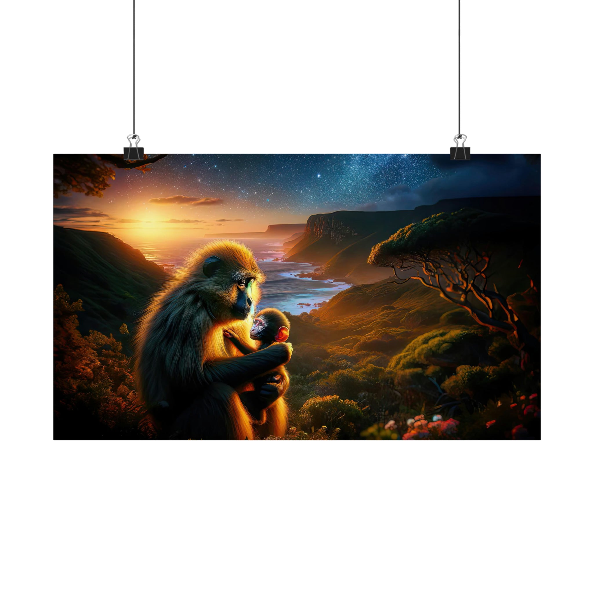 La primera luz de la cuna del amanecer Póster