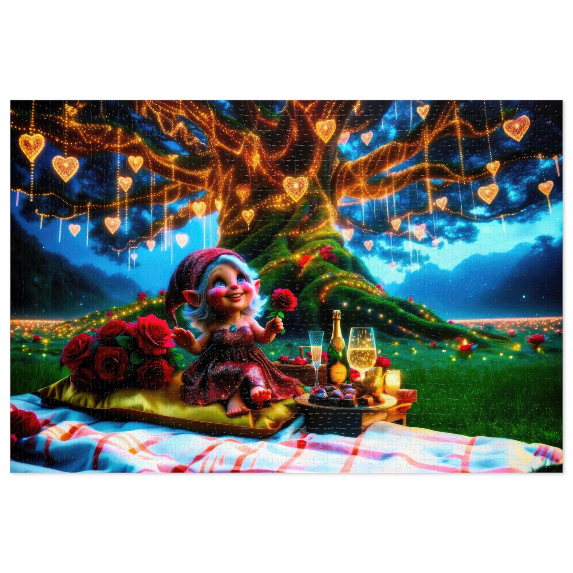 Iceglitter's Enchanting Valentine Jigsaw Puzzle