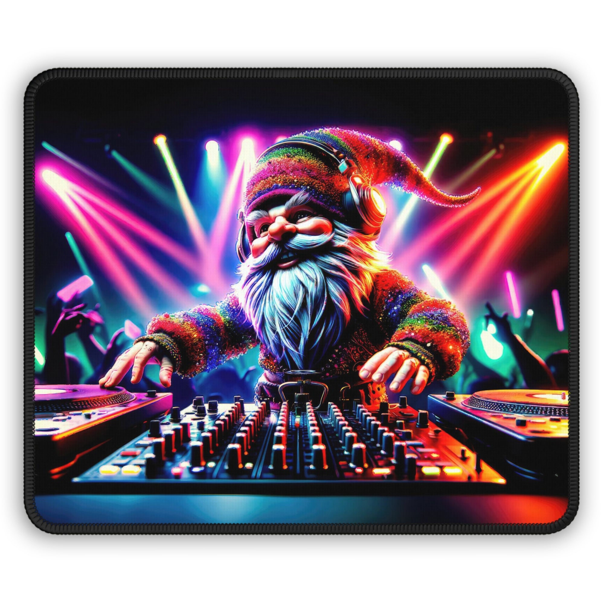 Tapis de souris de jeu DJ Gnomes A Lot