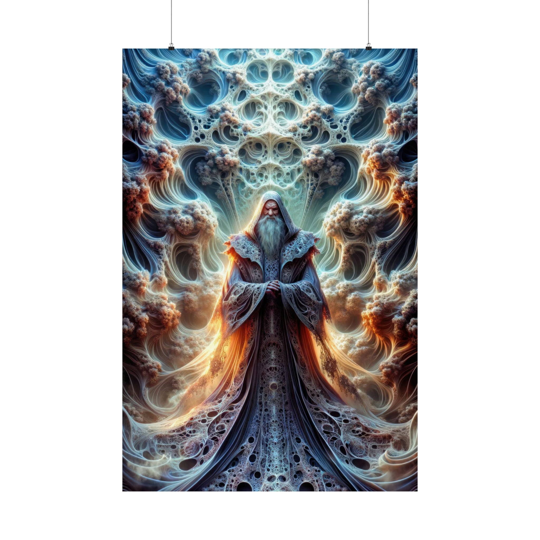 Chroniques du sorcier fractal Poster