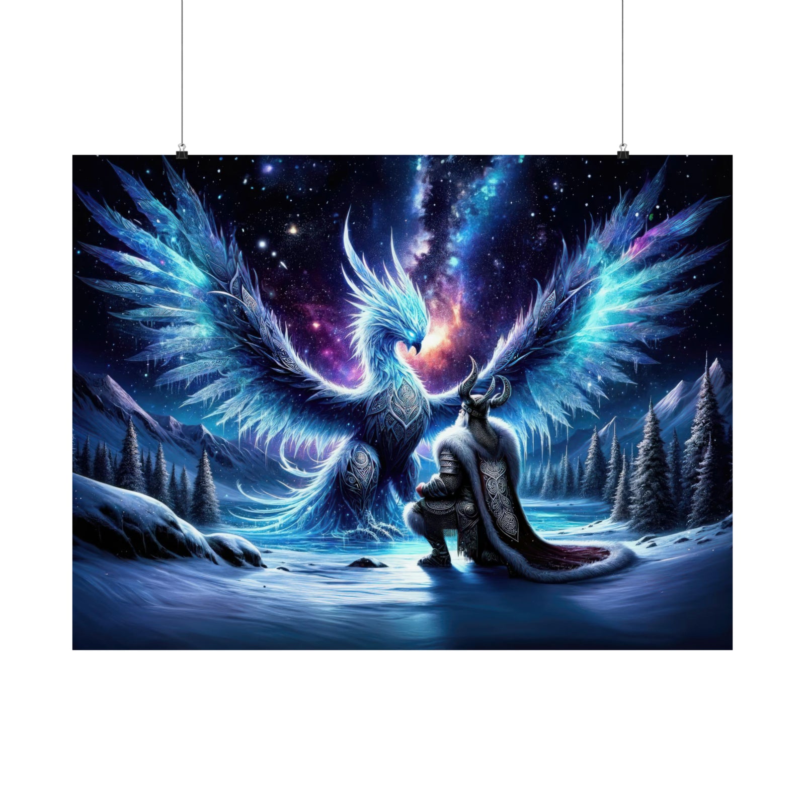 Stellar Guardian at Twilight's Veil Poster