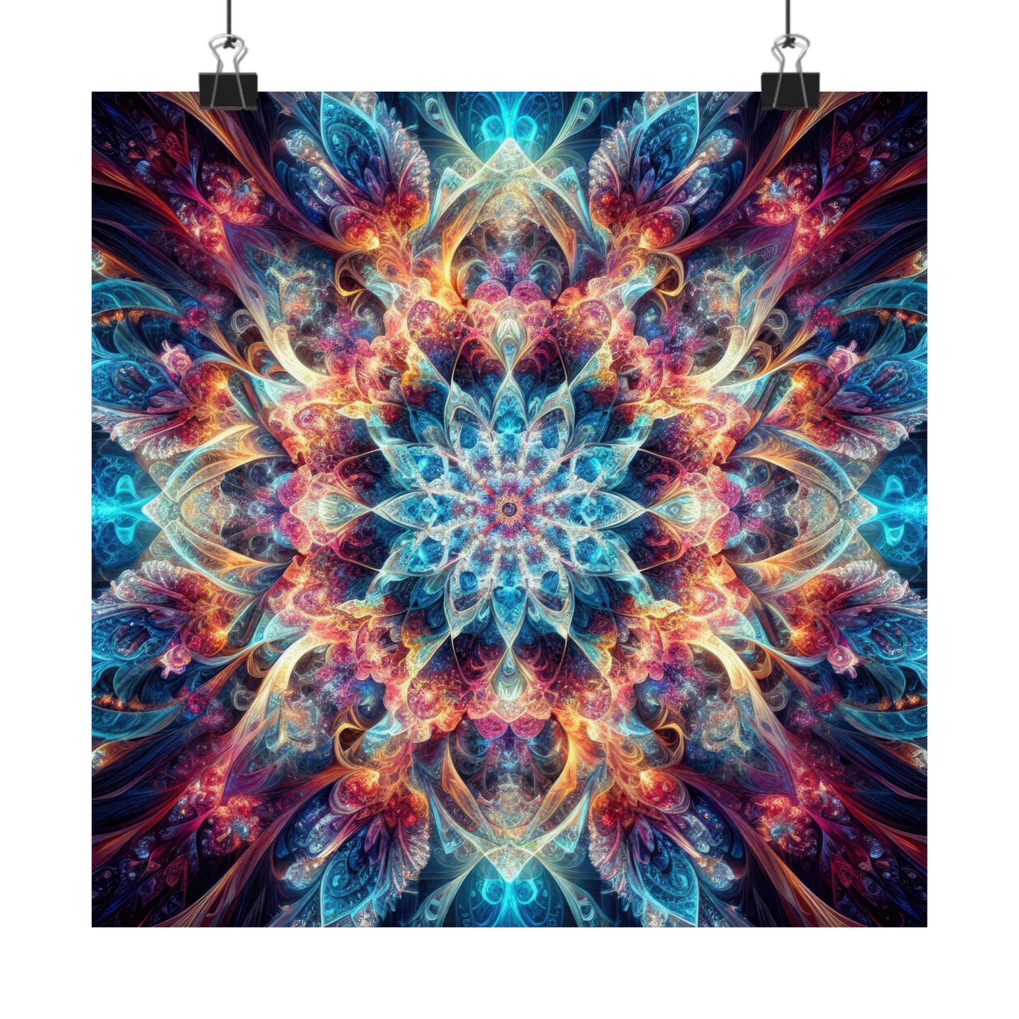 Ethereal Gemscapes Poster