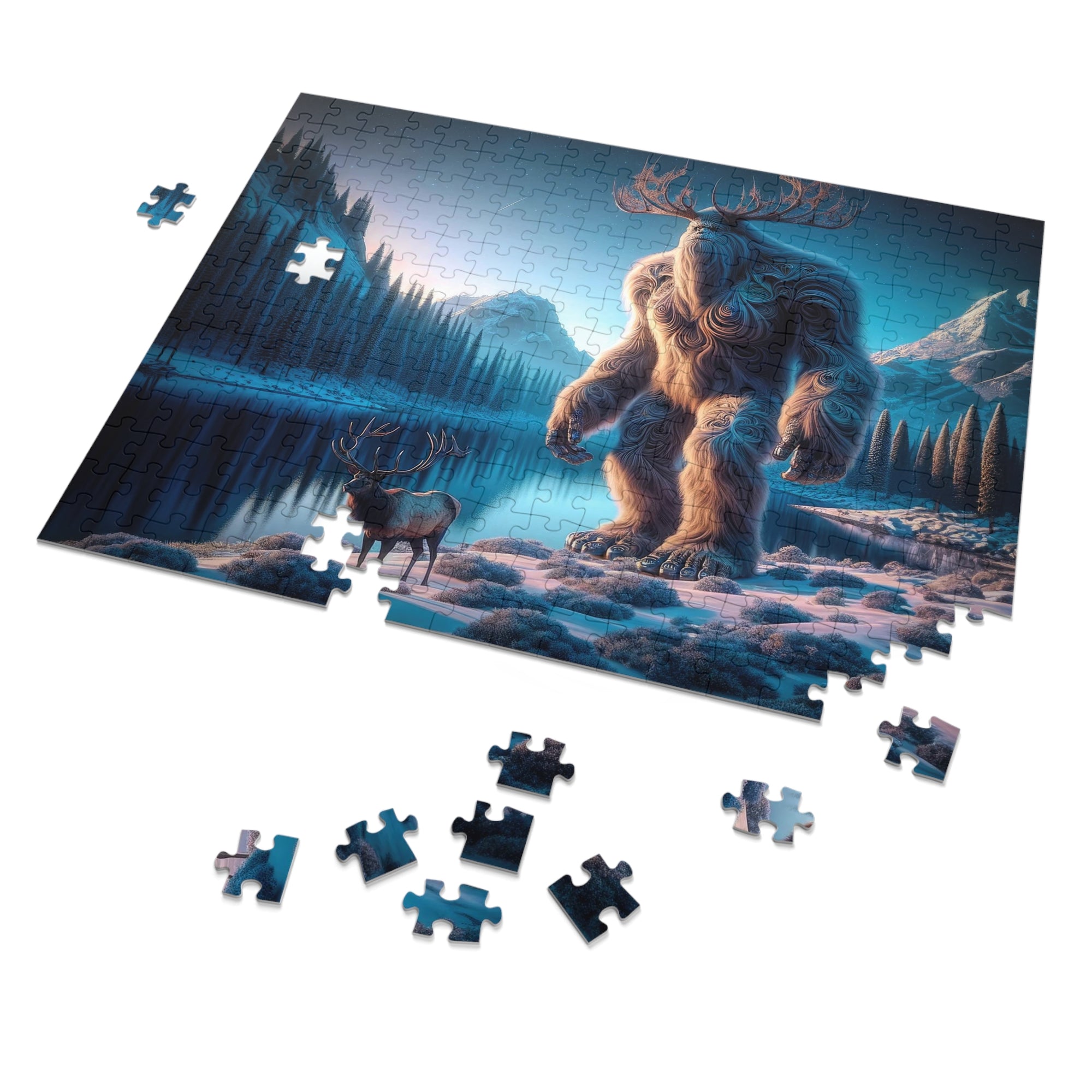 Guardian of the Glacial Groves Jigsaw Puzzle