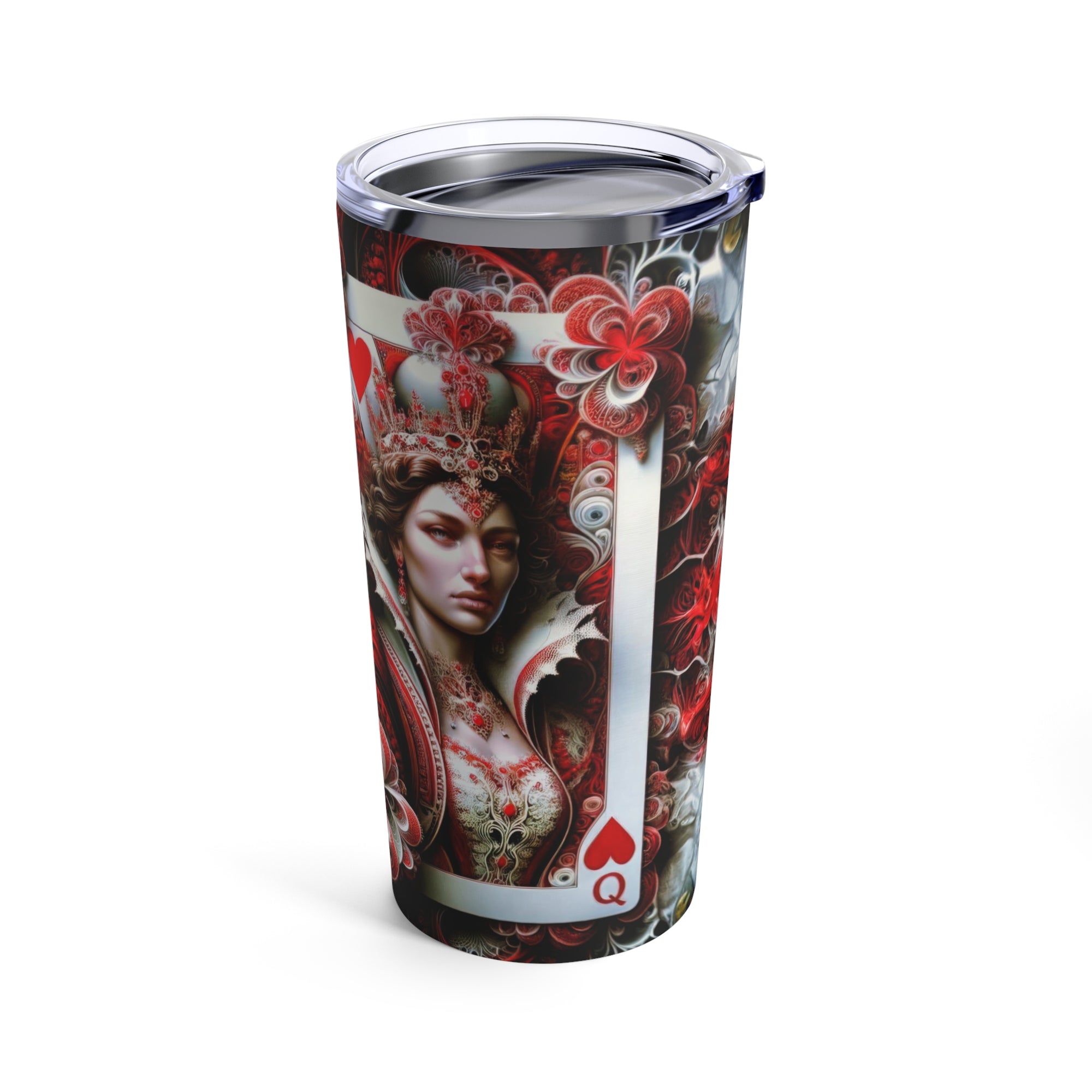 Vaso El Abrazo del Rey y la Reina de Corazones 20oz