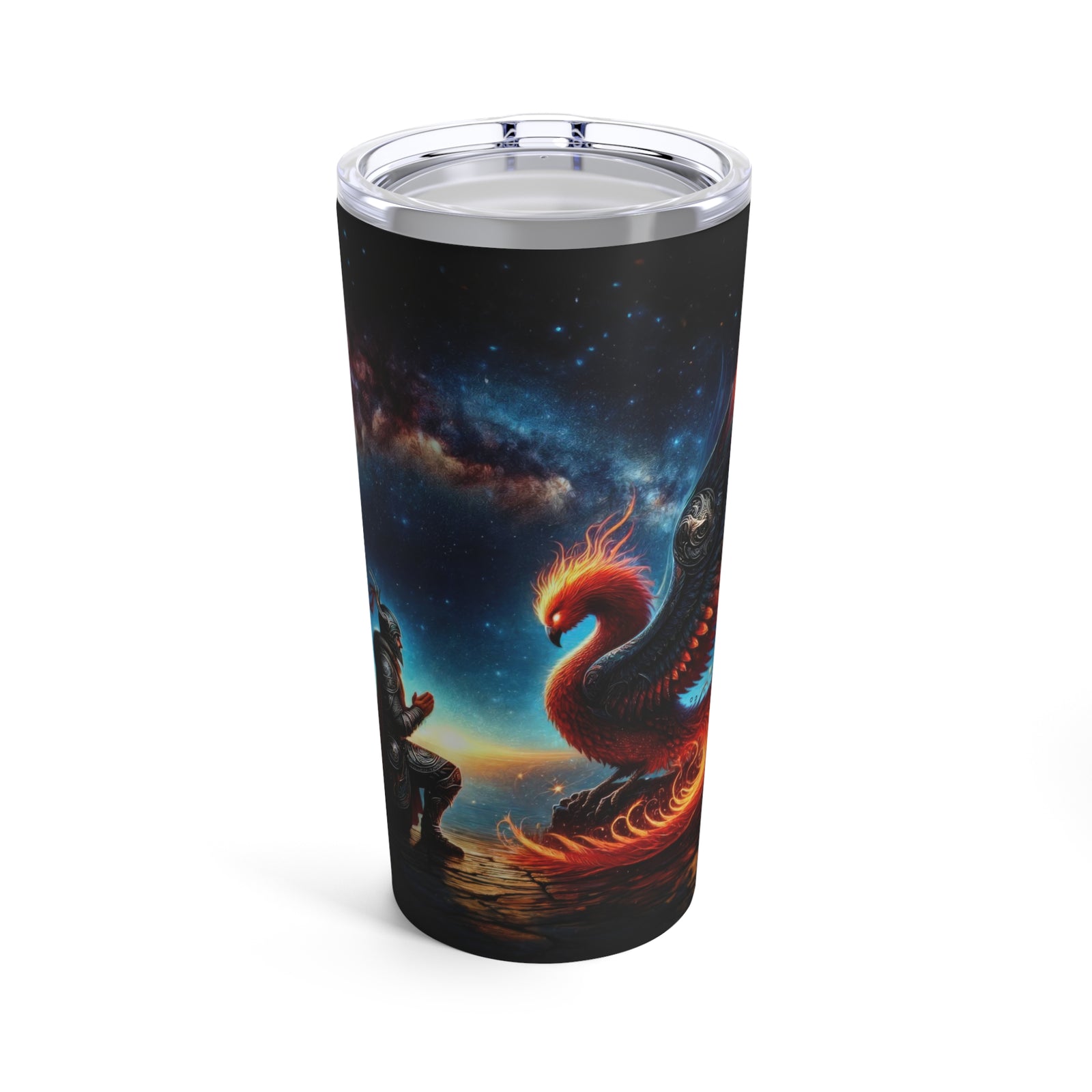 Galactic Oath of the Phoenix Knight Tumbler 20oz