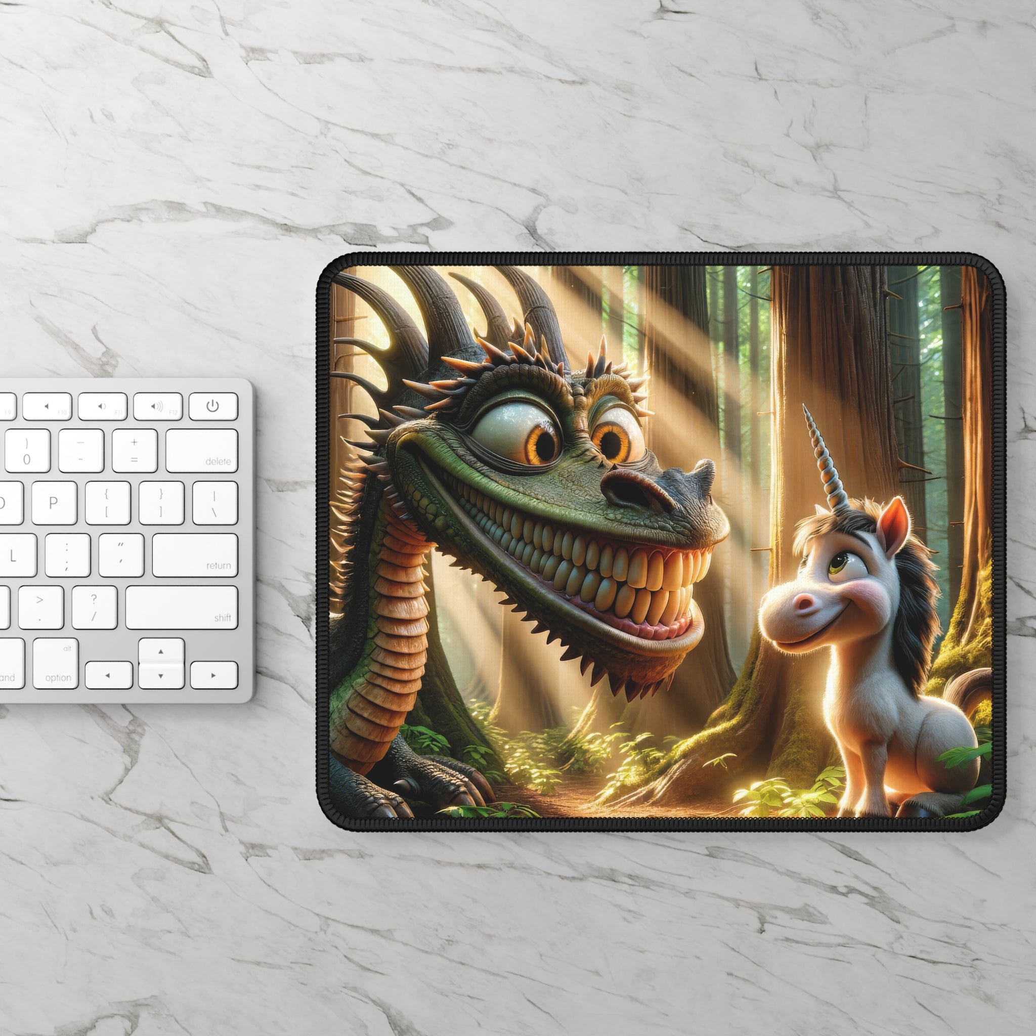 Dappled Sunlight on a Timeless Bond Mouse Pad