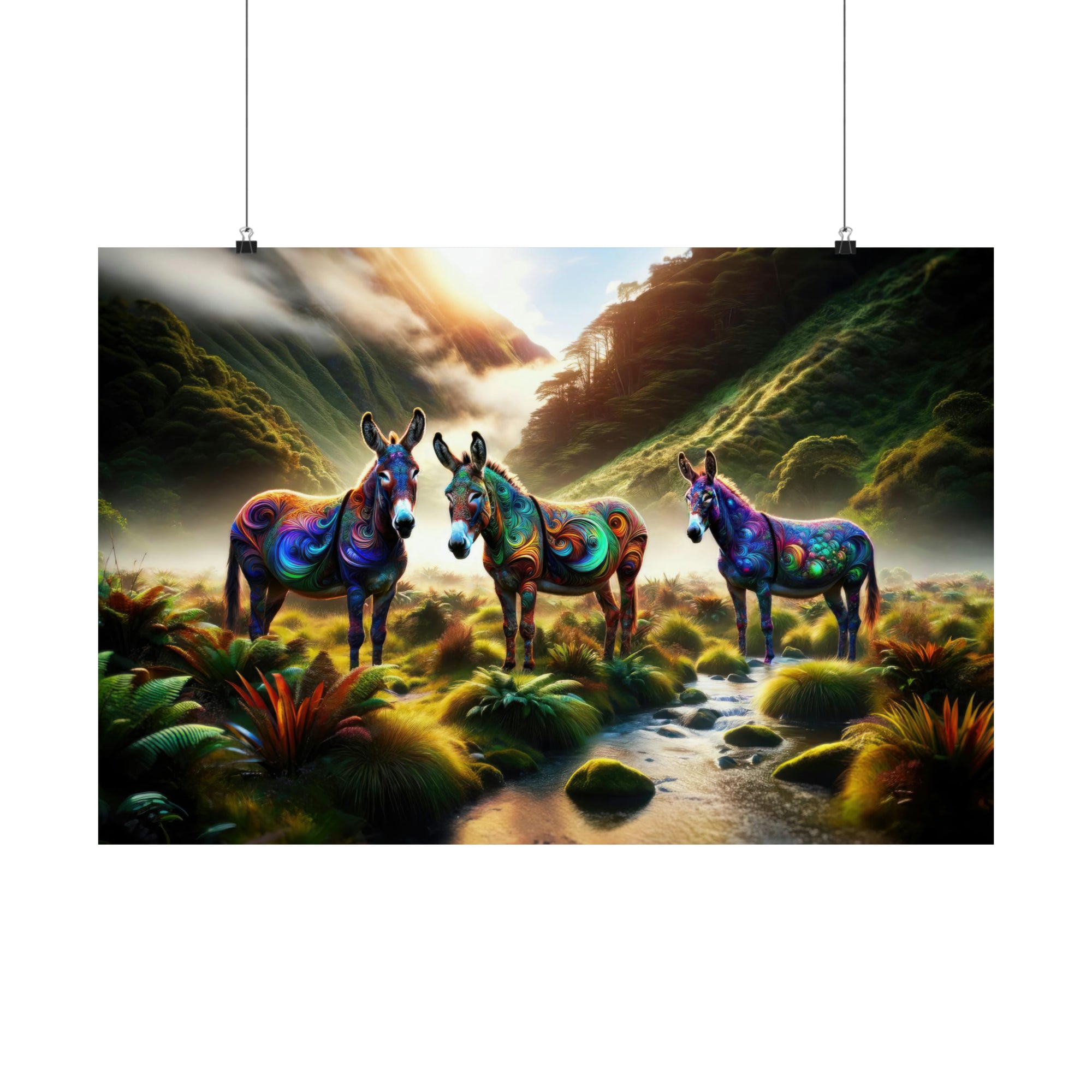 Donkeys of the Mystic Vale Poster