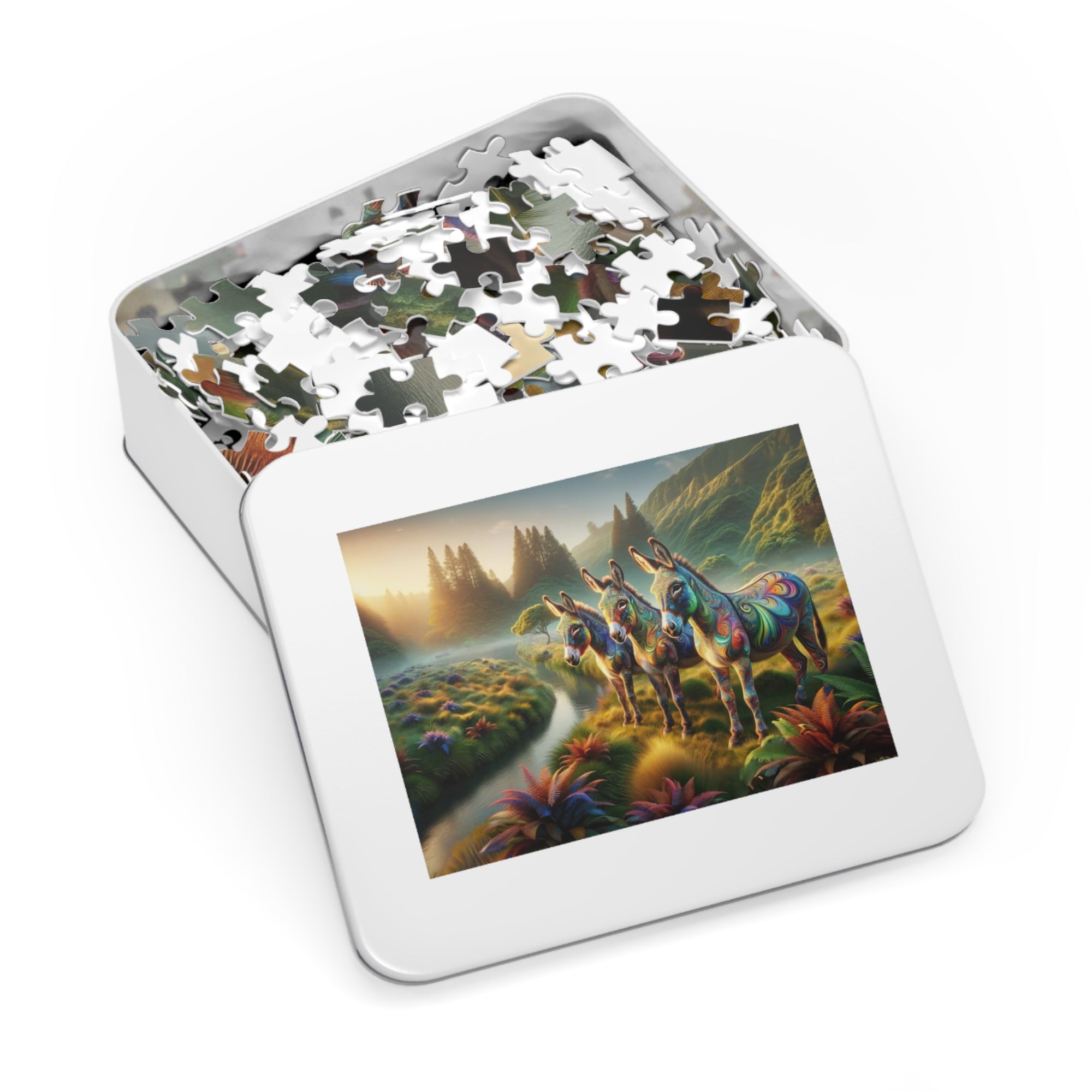 The Enchanted Donkeys Jigsaw Puzzle