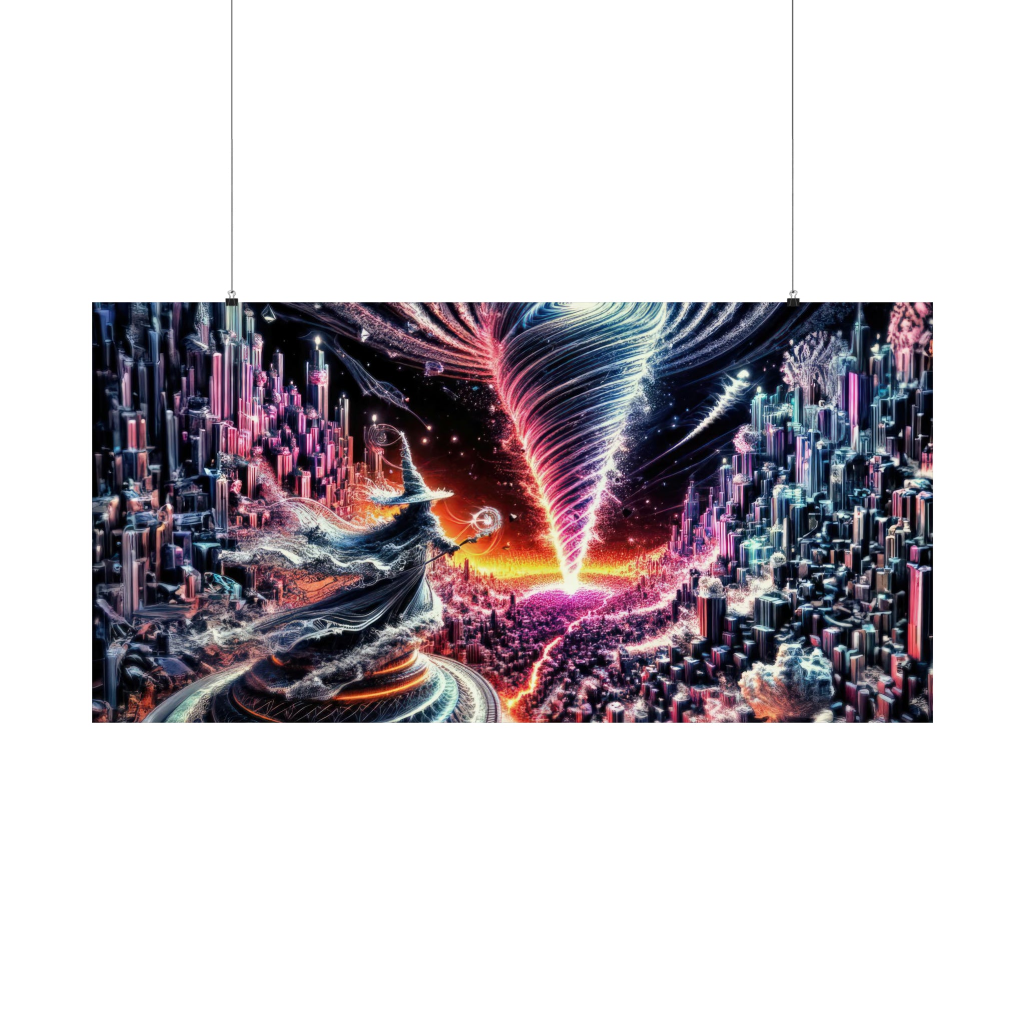 Convergence des Symphonies Cosmiques Poster