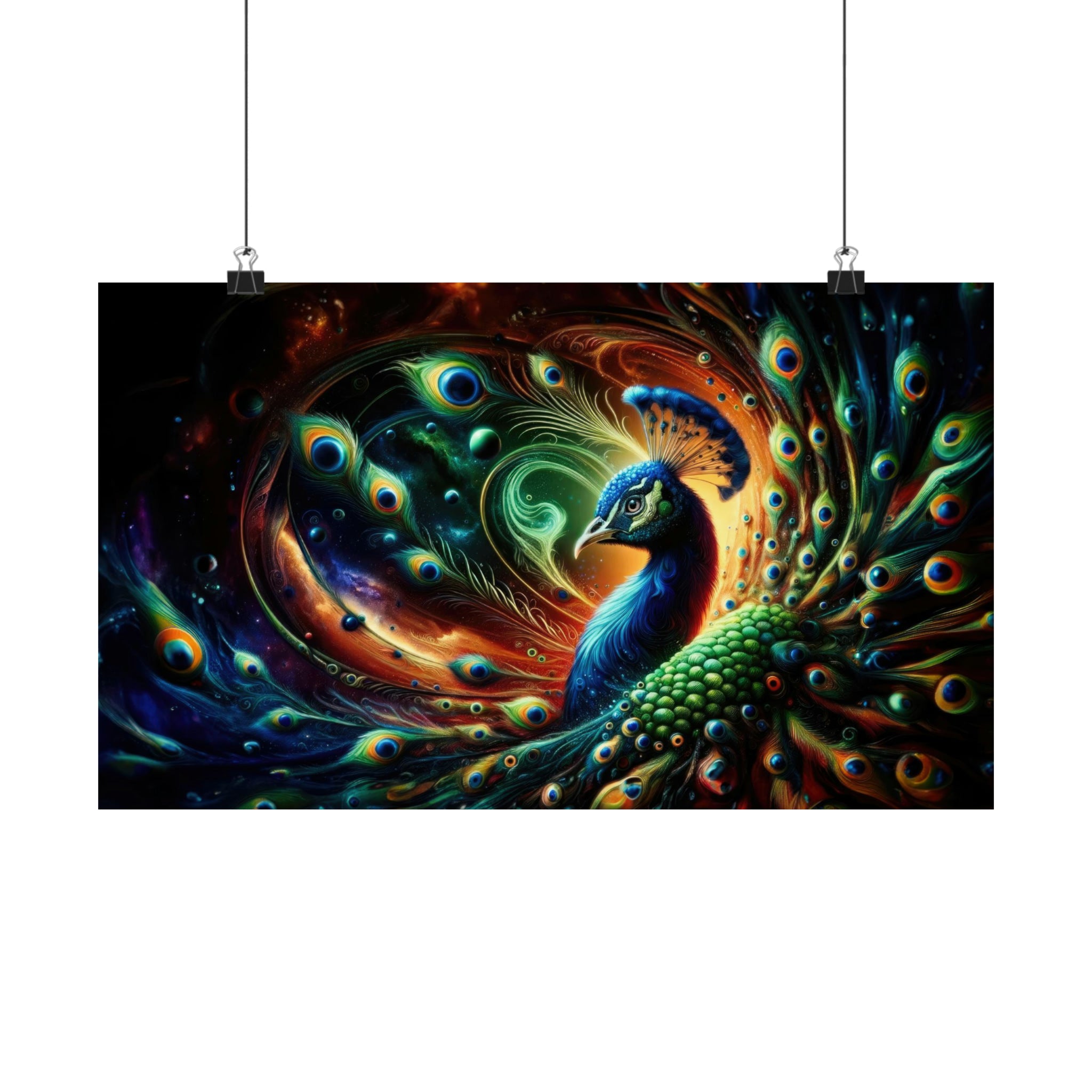 Celestial Quill Ballet Poster