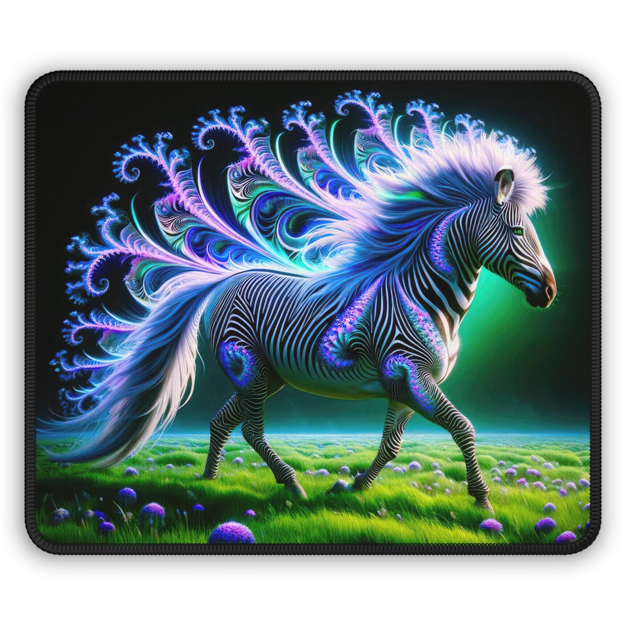 Alfombrilla de ratón para juegos con rayas radiantes