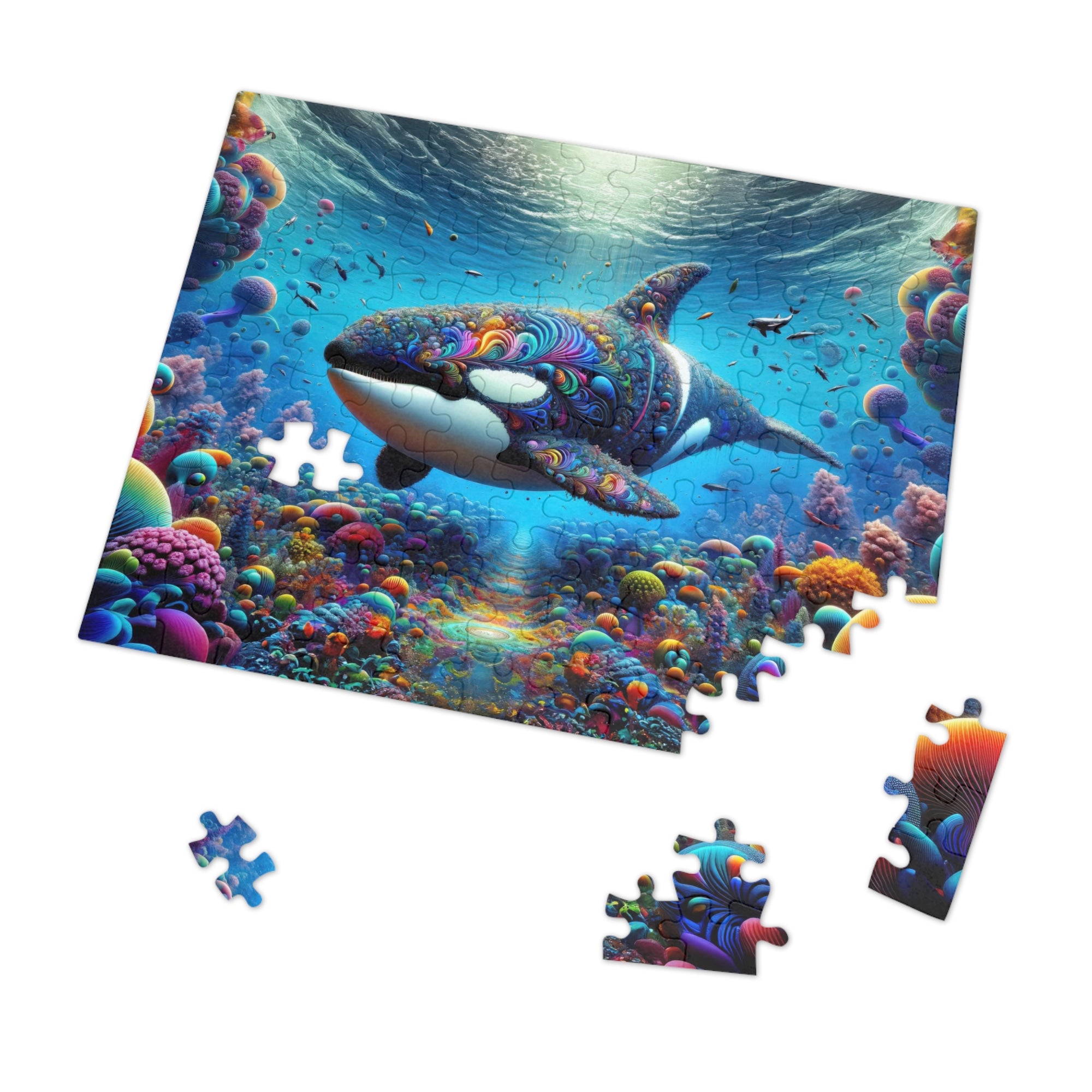 Orca Odyssey en el Coral Cosmos Puzzle
