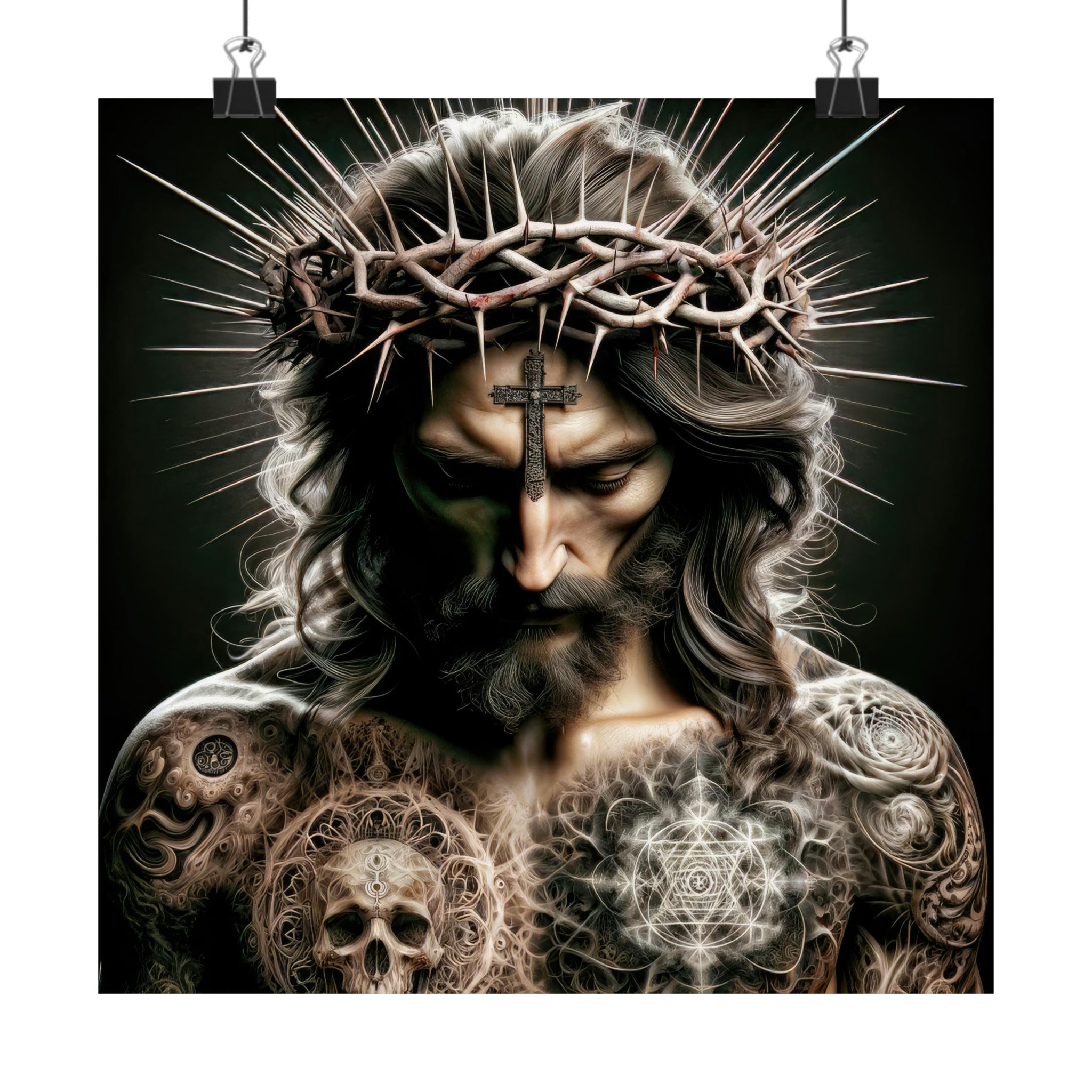 Thorns and Ink Poster