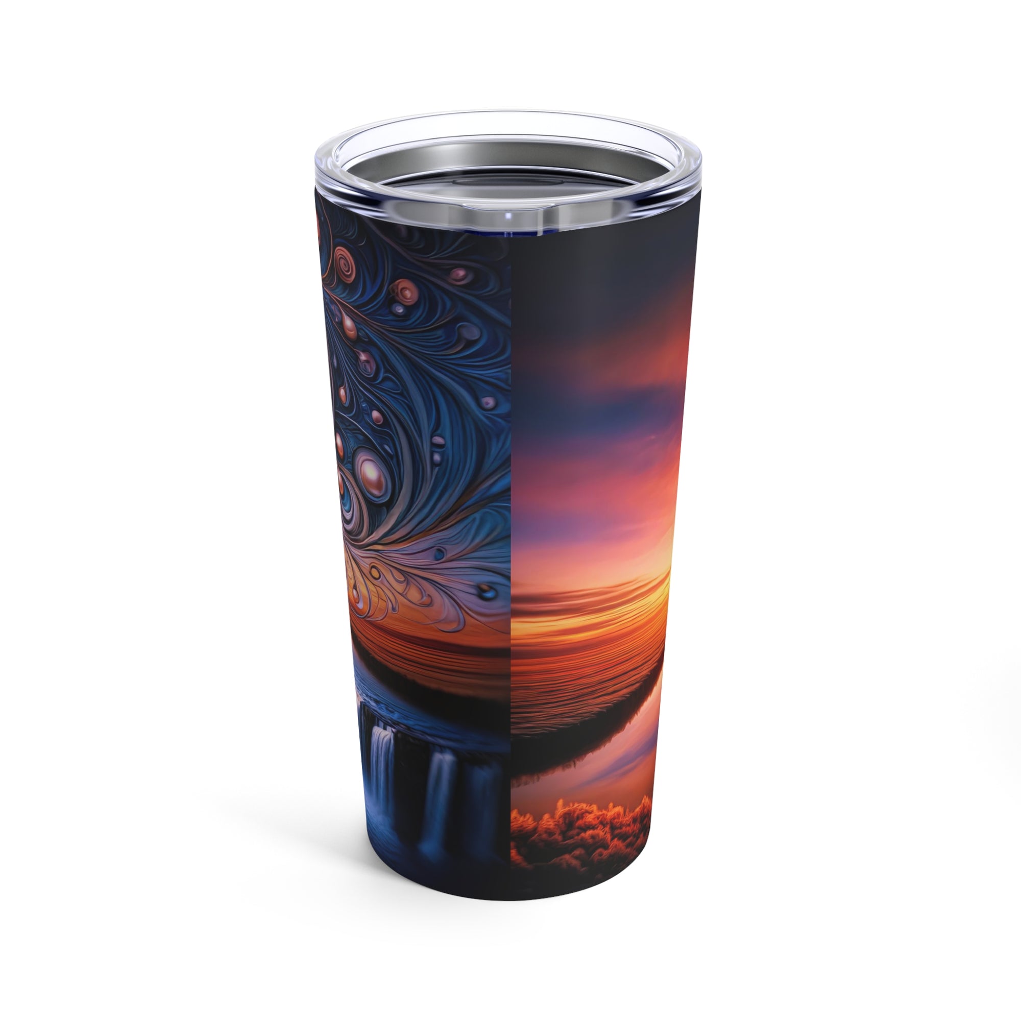 Rêves nacrés au crépuscule Tumbler 20oz