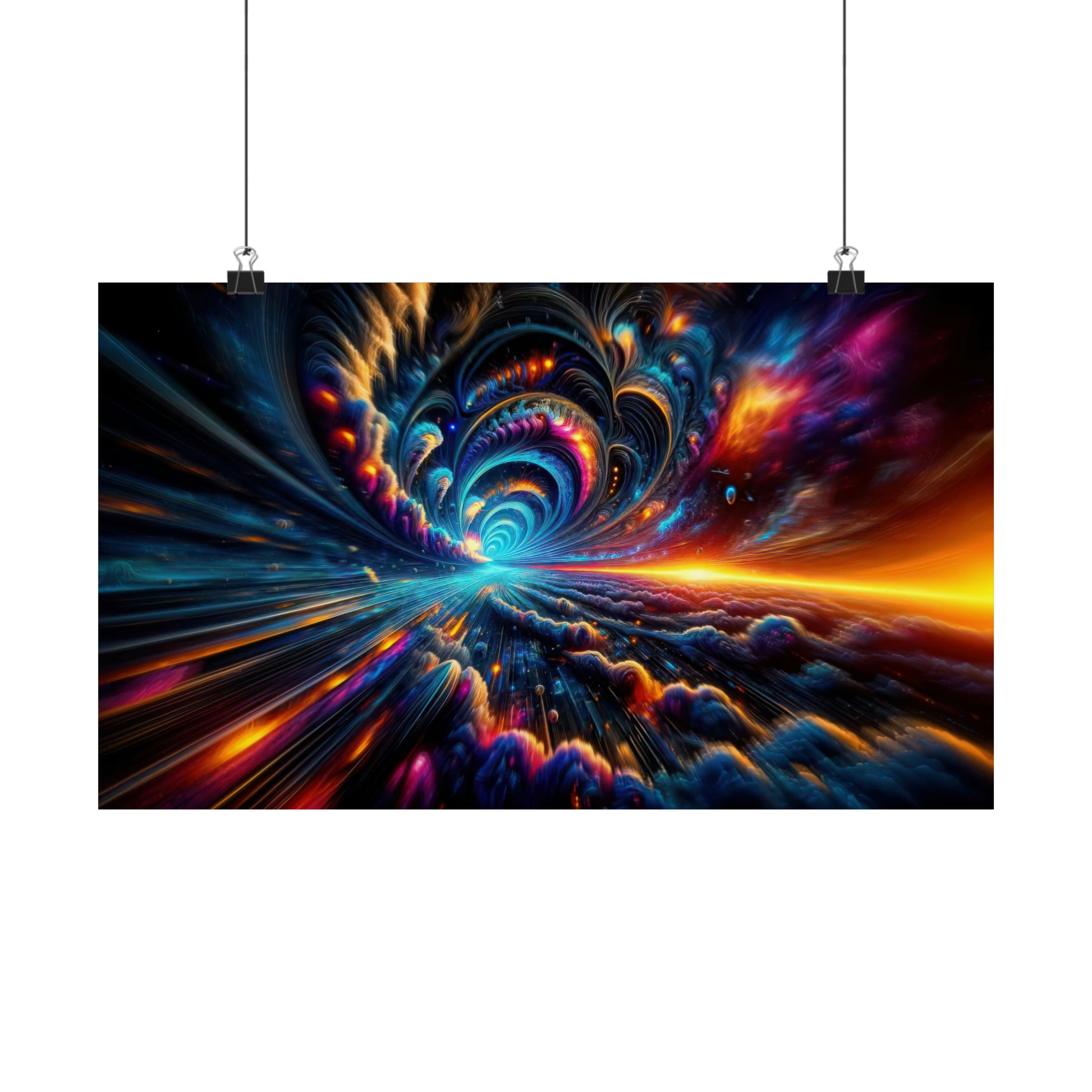 Salto cuántico Póster