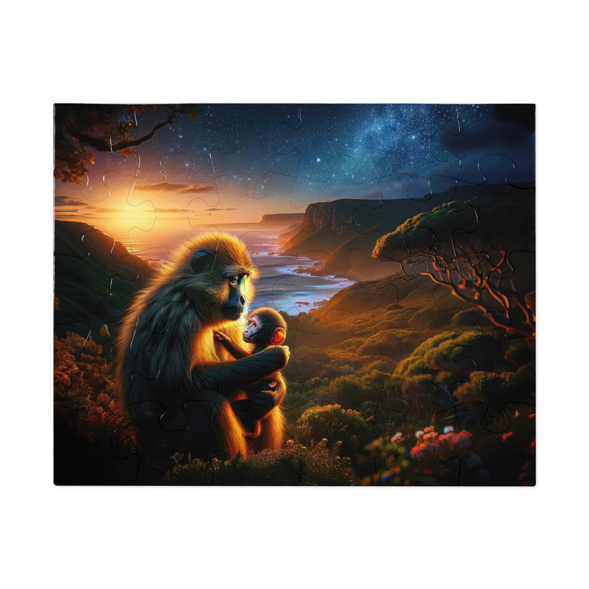 The Cradle of Dawn's First Light Jigsaw Puzzle