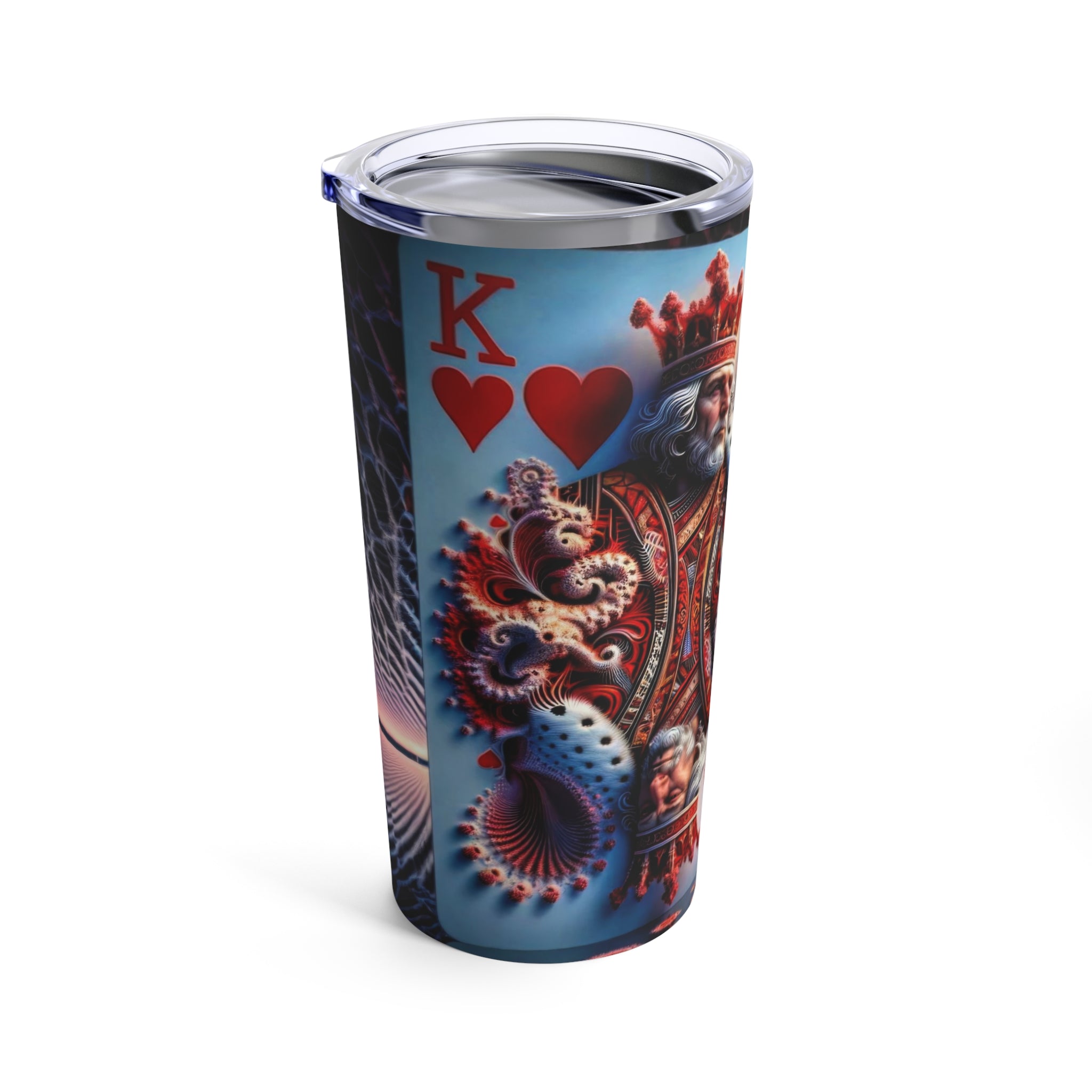 A Royal Fractal Affair Tumbler 20oz