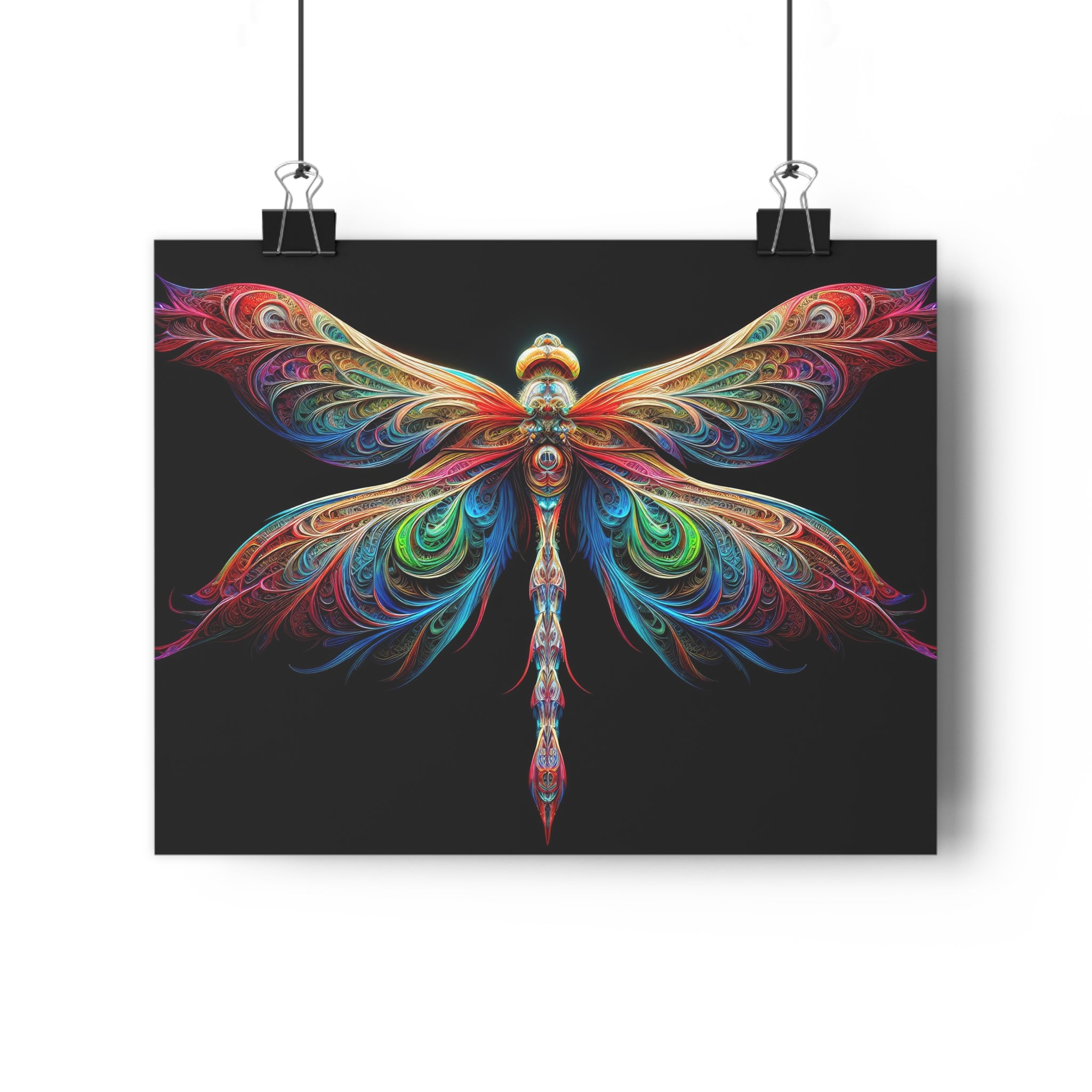 Dazzling Dragonfly Wings Art Print
