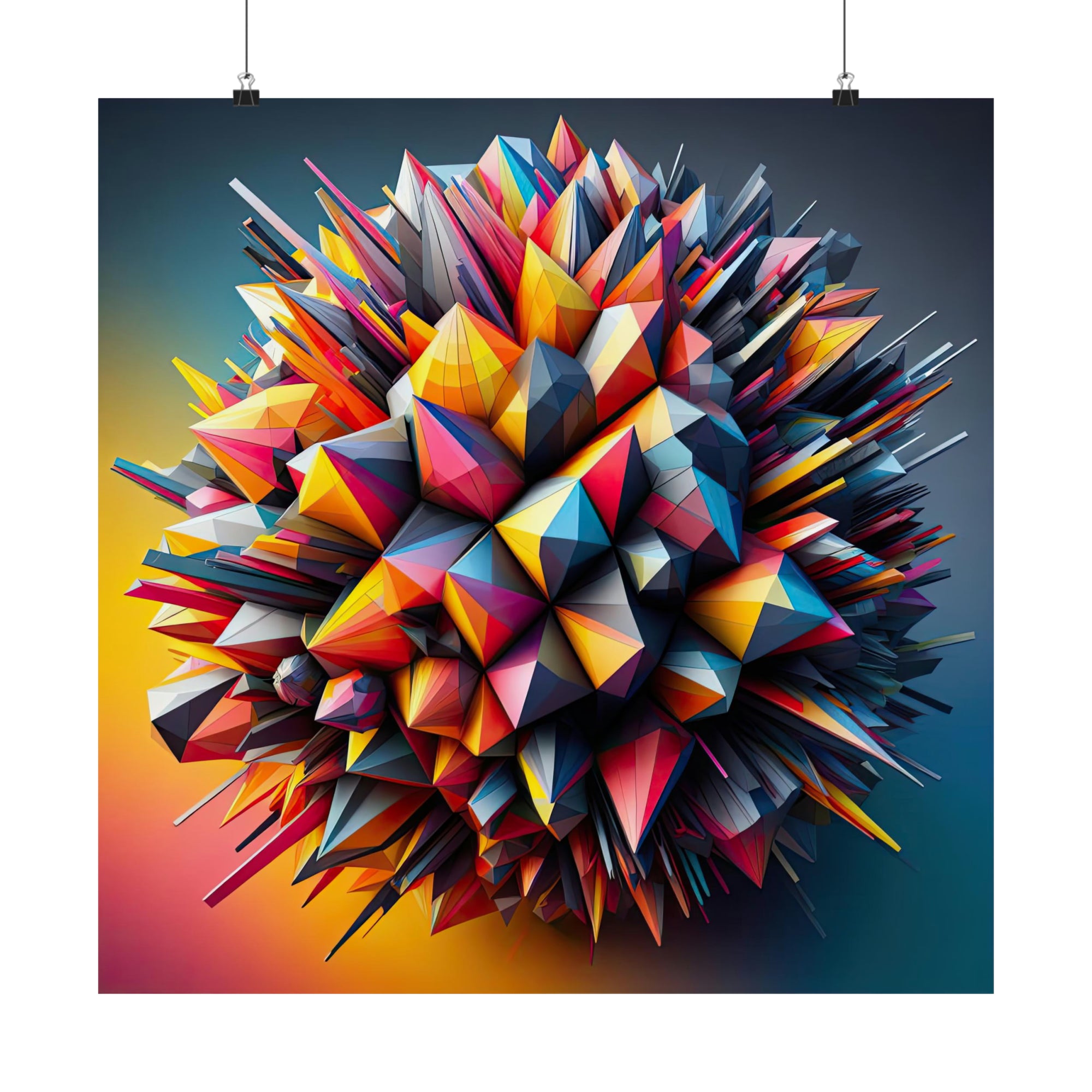 Icosaèdre - Un labyrinthe Technicolor Poster