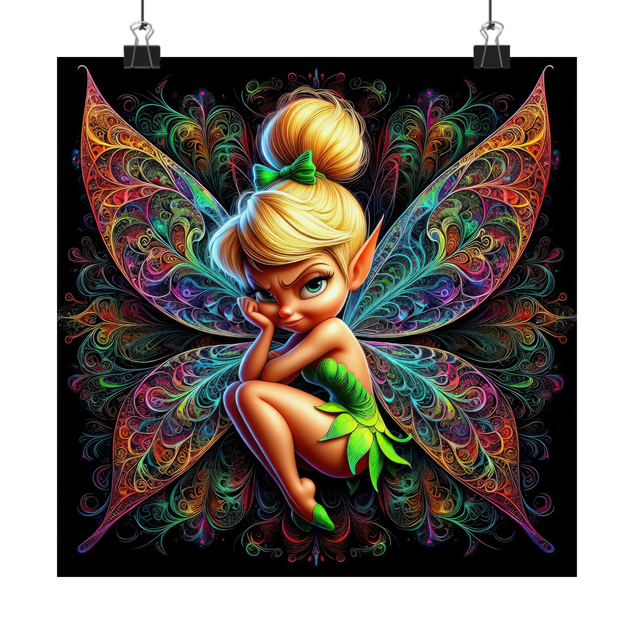La mística del duendecillo de ojos verdes Póster