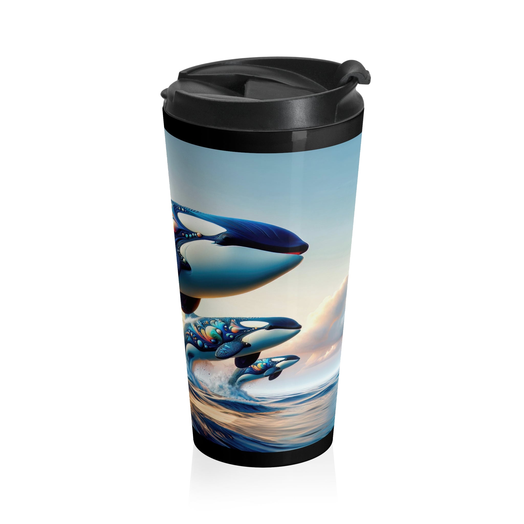 Le ballet aérien des orques arcadiennes Mug isotherme