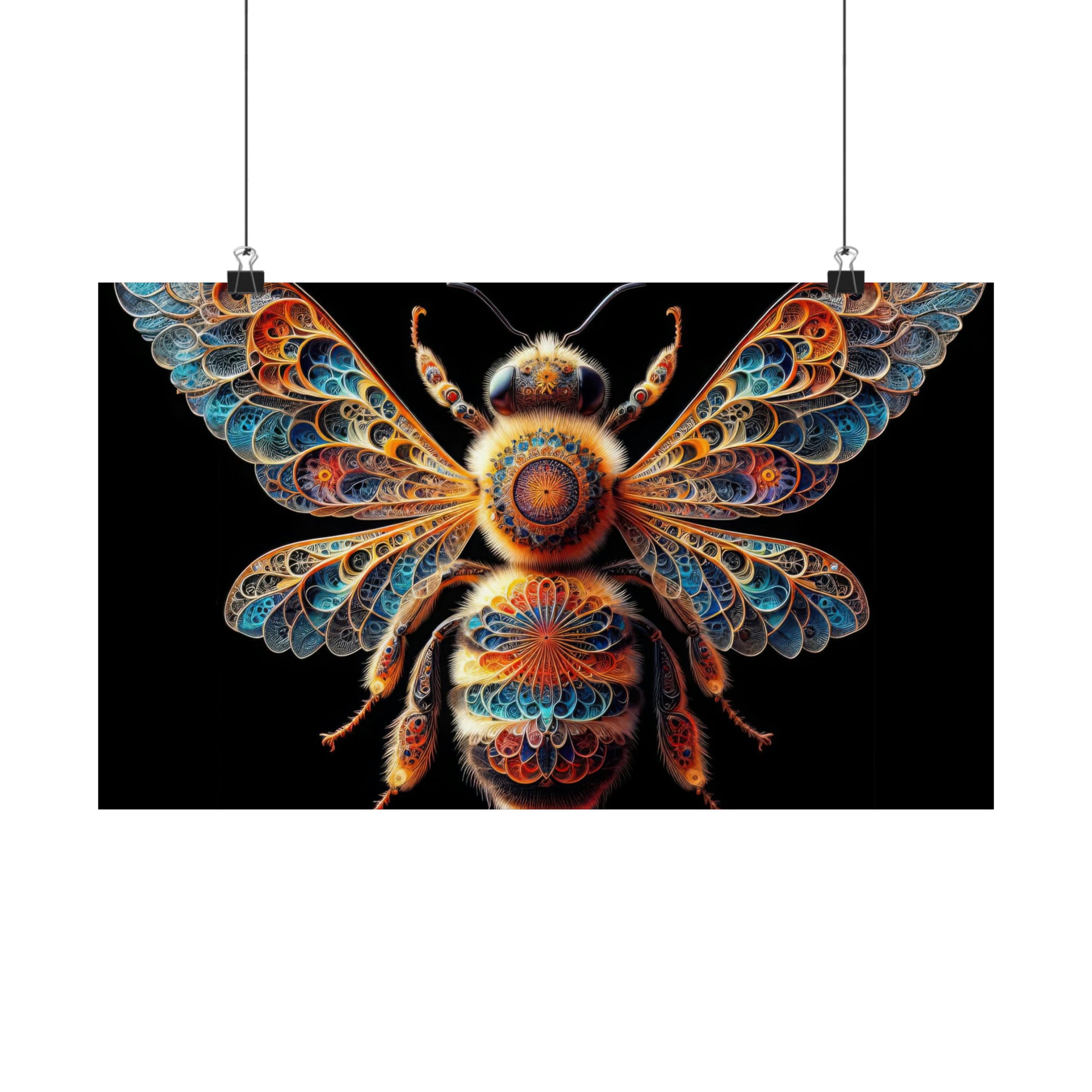 Luminous Pollinator Poster