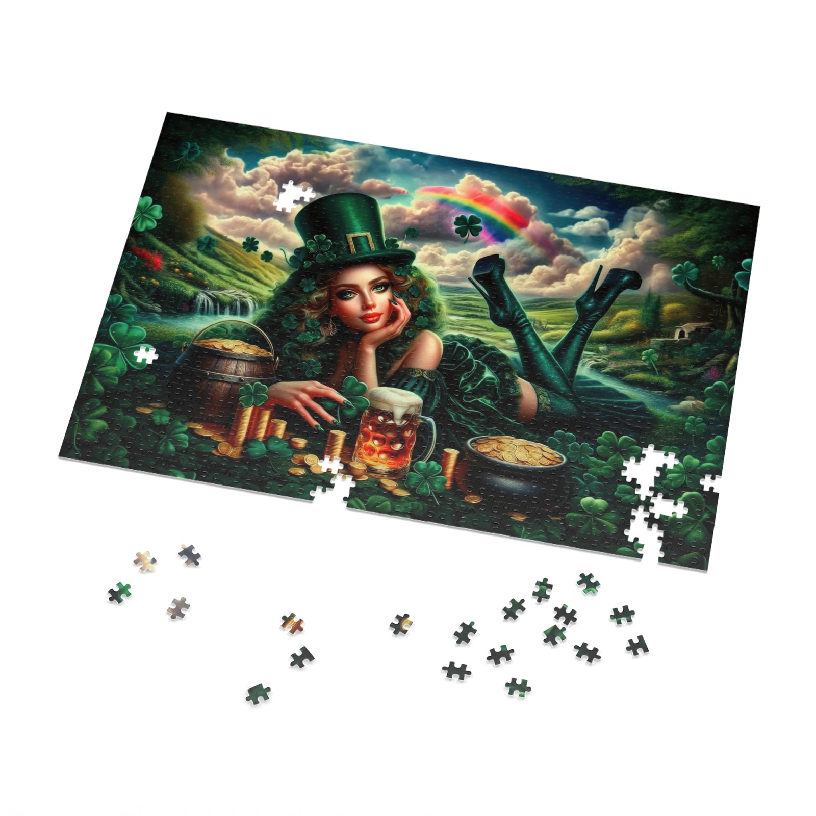 Puzzle Dame Chance