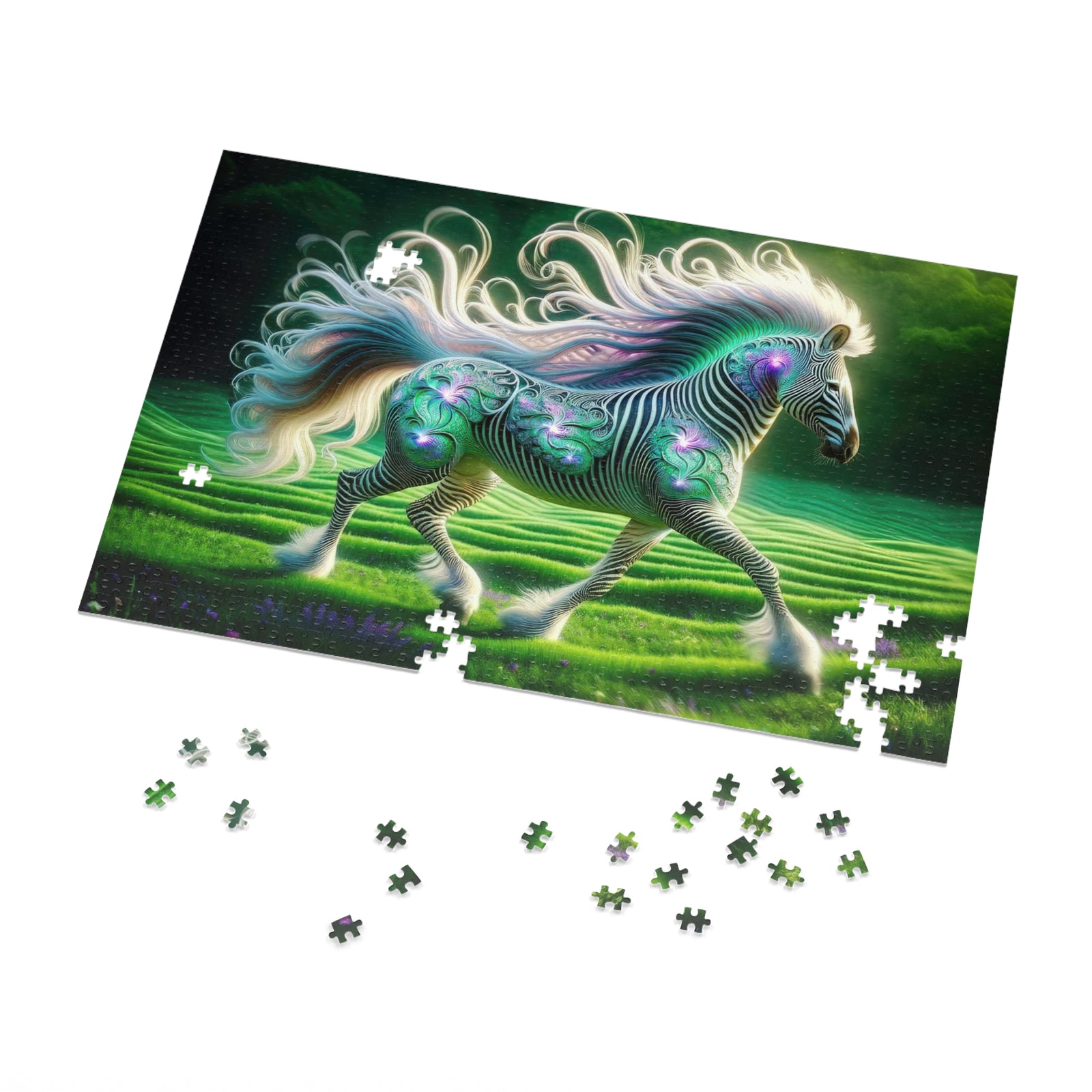 Phosphorescent Galaxia Puzzle